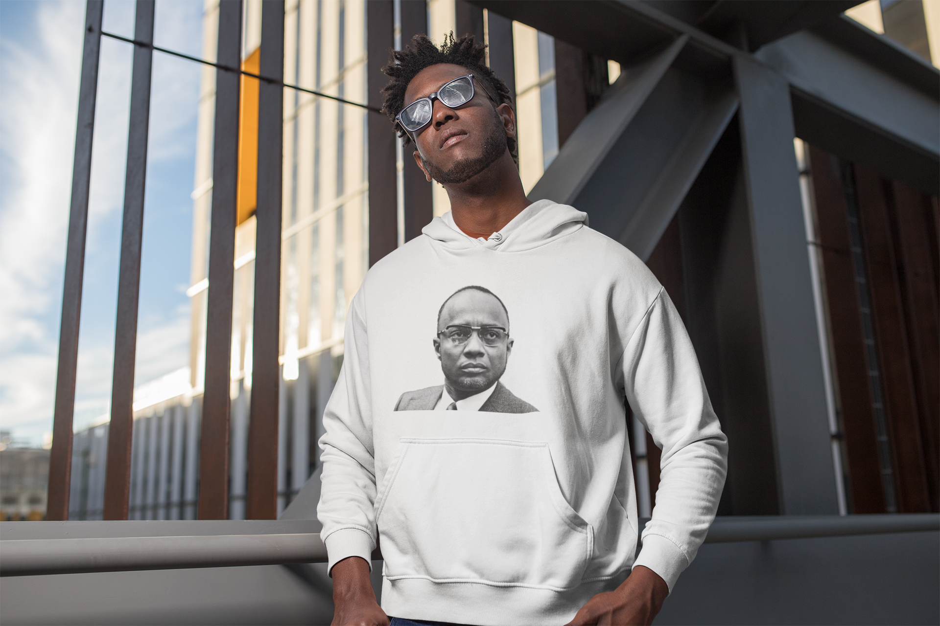 Sweat à capuche Homme Amilcar CABRAL