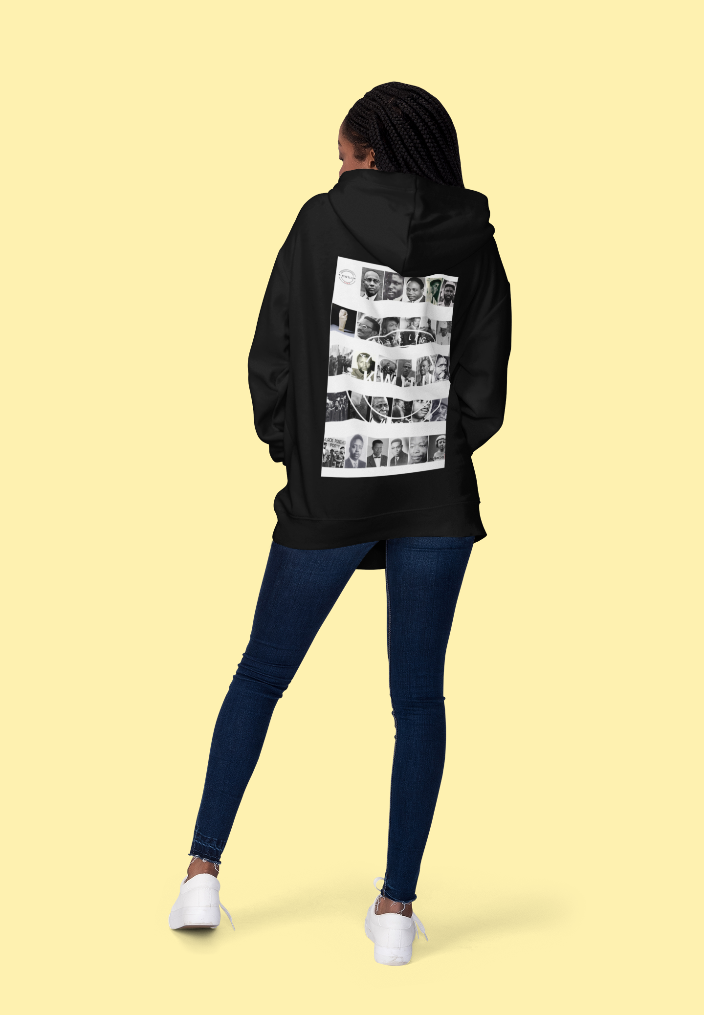 Sweat à capuche MIXTE Mosaïque LEADERS