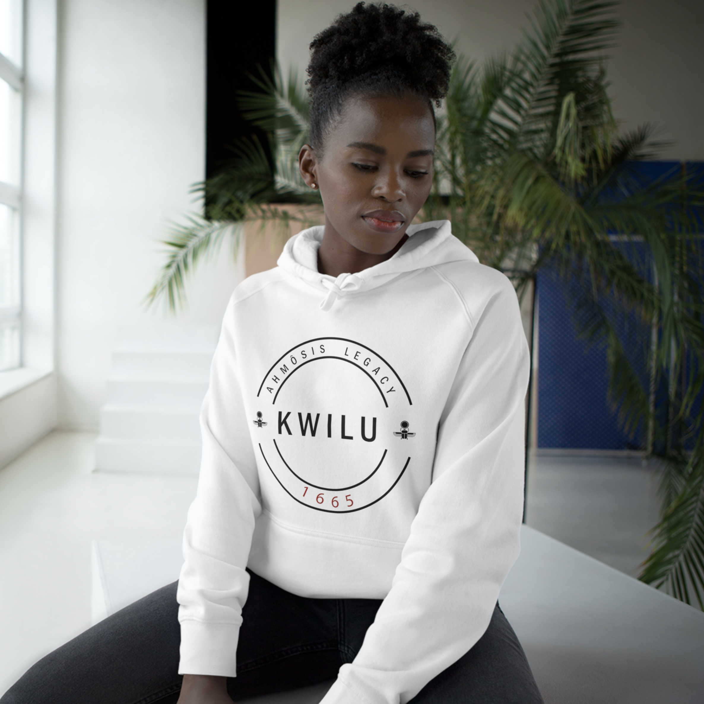 Sweat à capuche Femme brodé KWÏLU