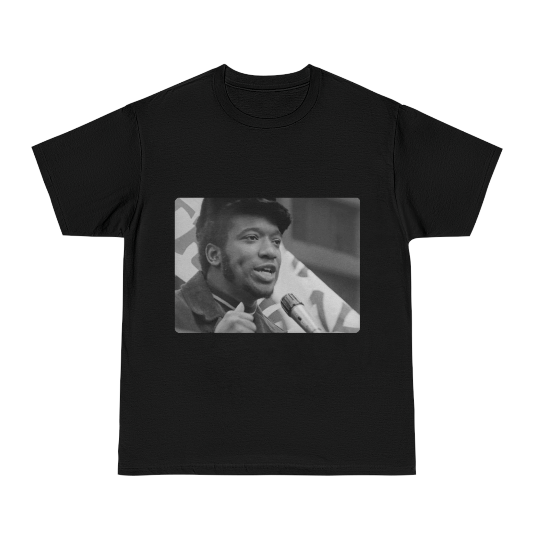 T-shirt noir imprimé Fred HAMPTON