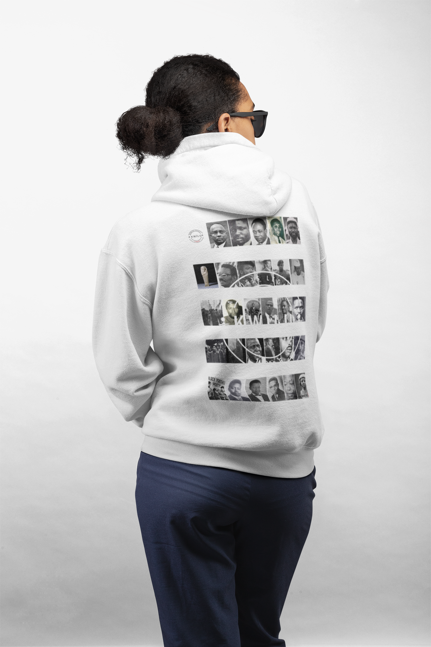 Sweat à capuche MIXTE Mosaïque LEADERS