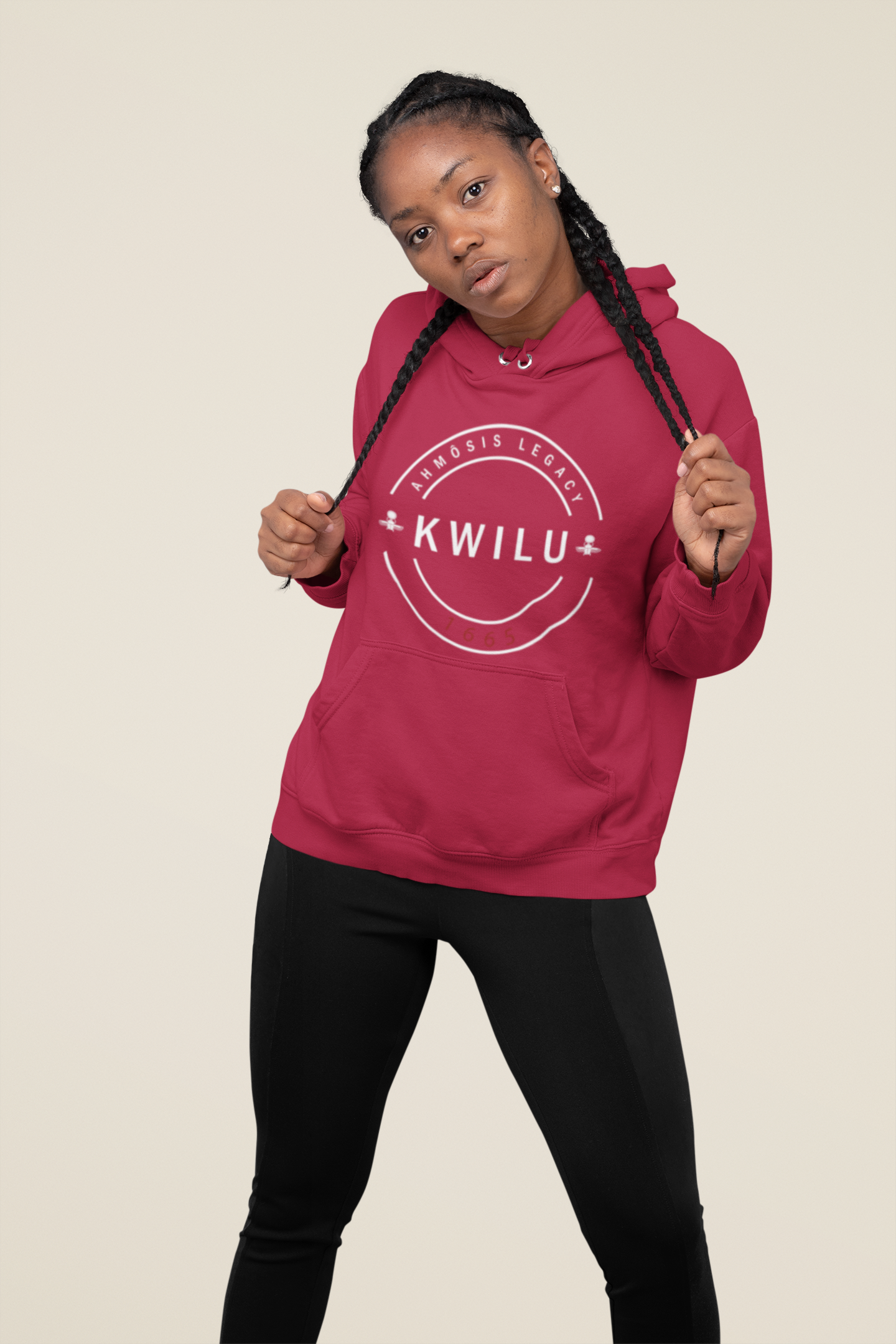 Sweat à capuche Femme brodé KWÏLU