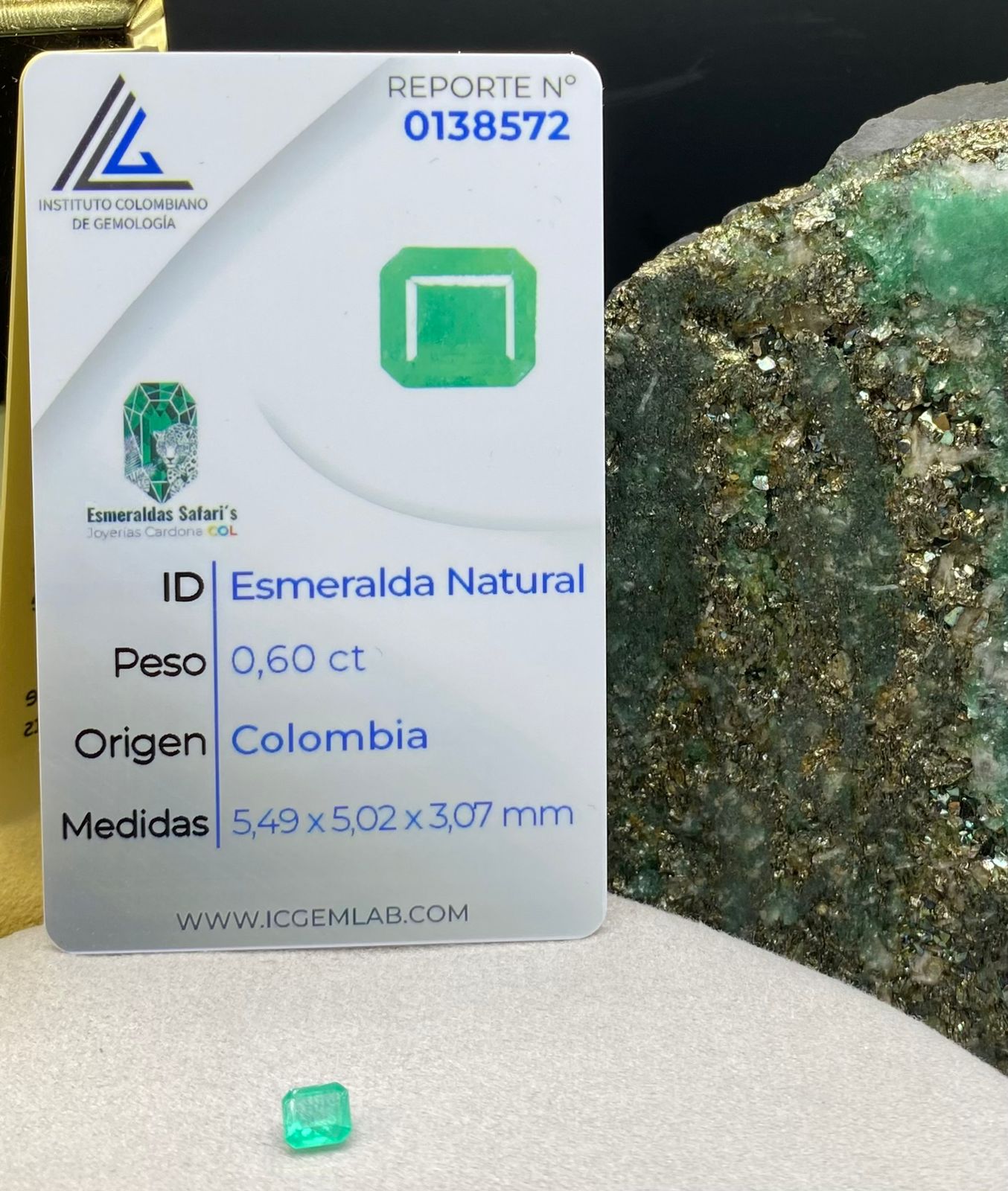 Esmeralda Natural Colombiana