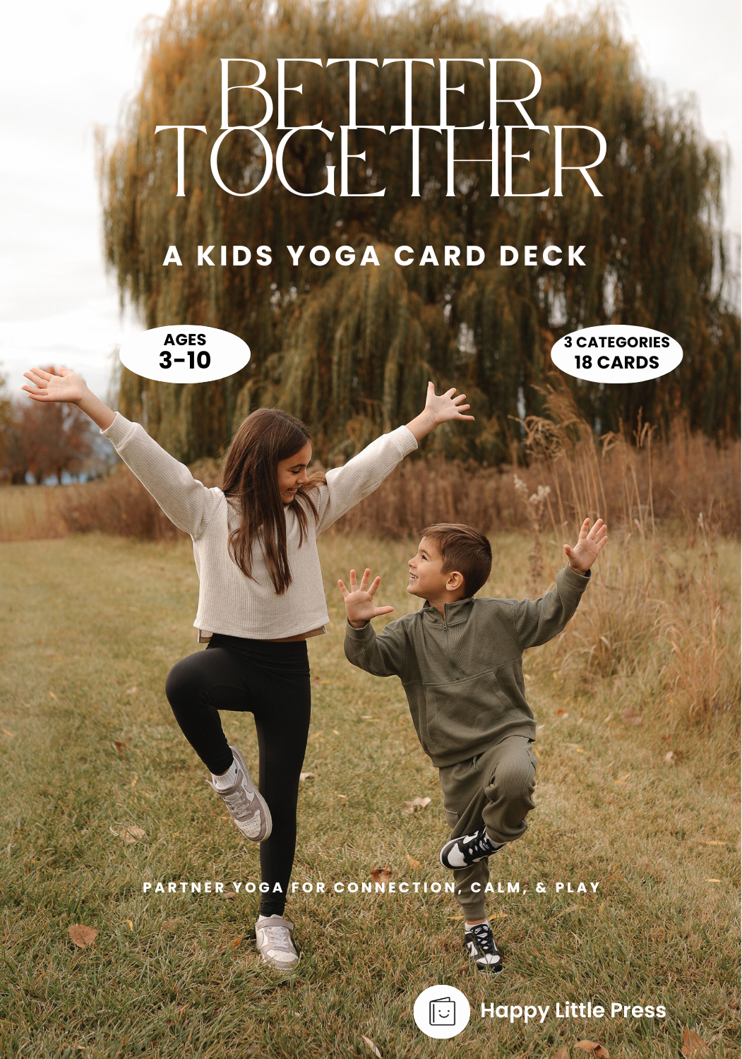 Better Together: A Kids Partner Yoga Card Deck