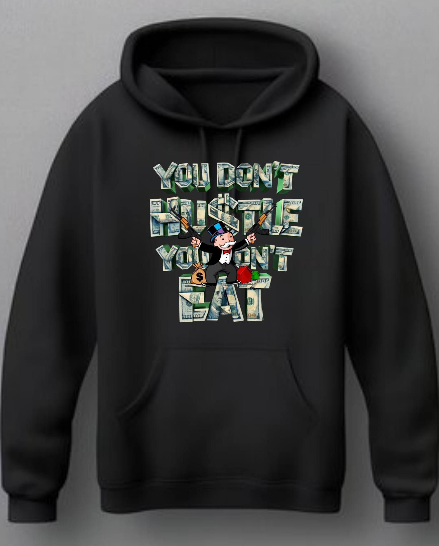 Hustle Motivational Hoodie