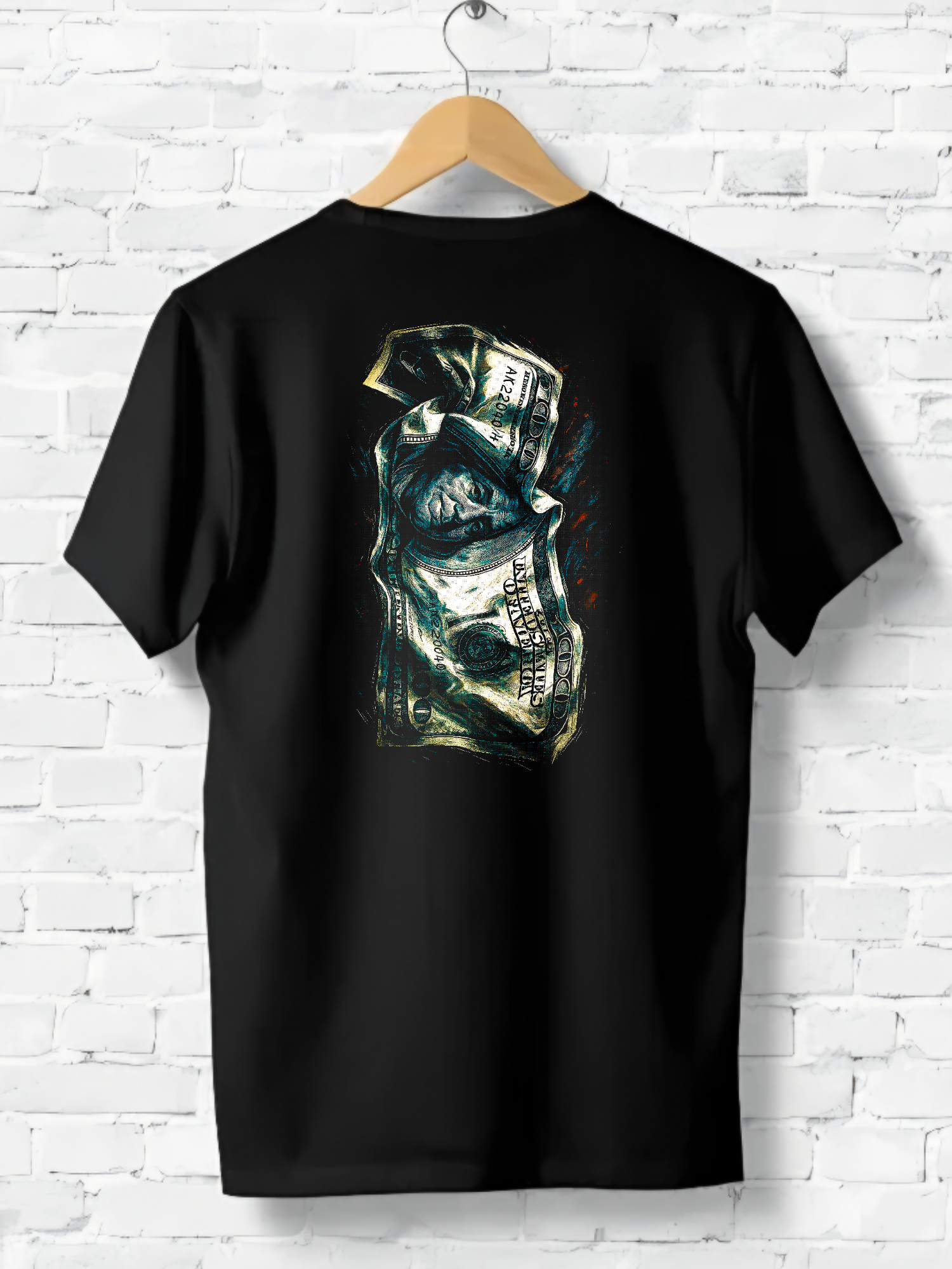 Money Art Graphic T-Shirt