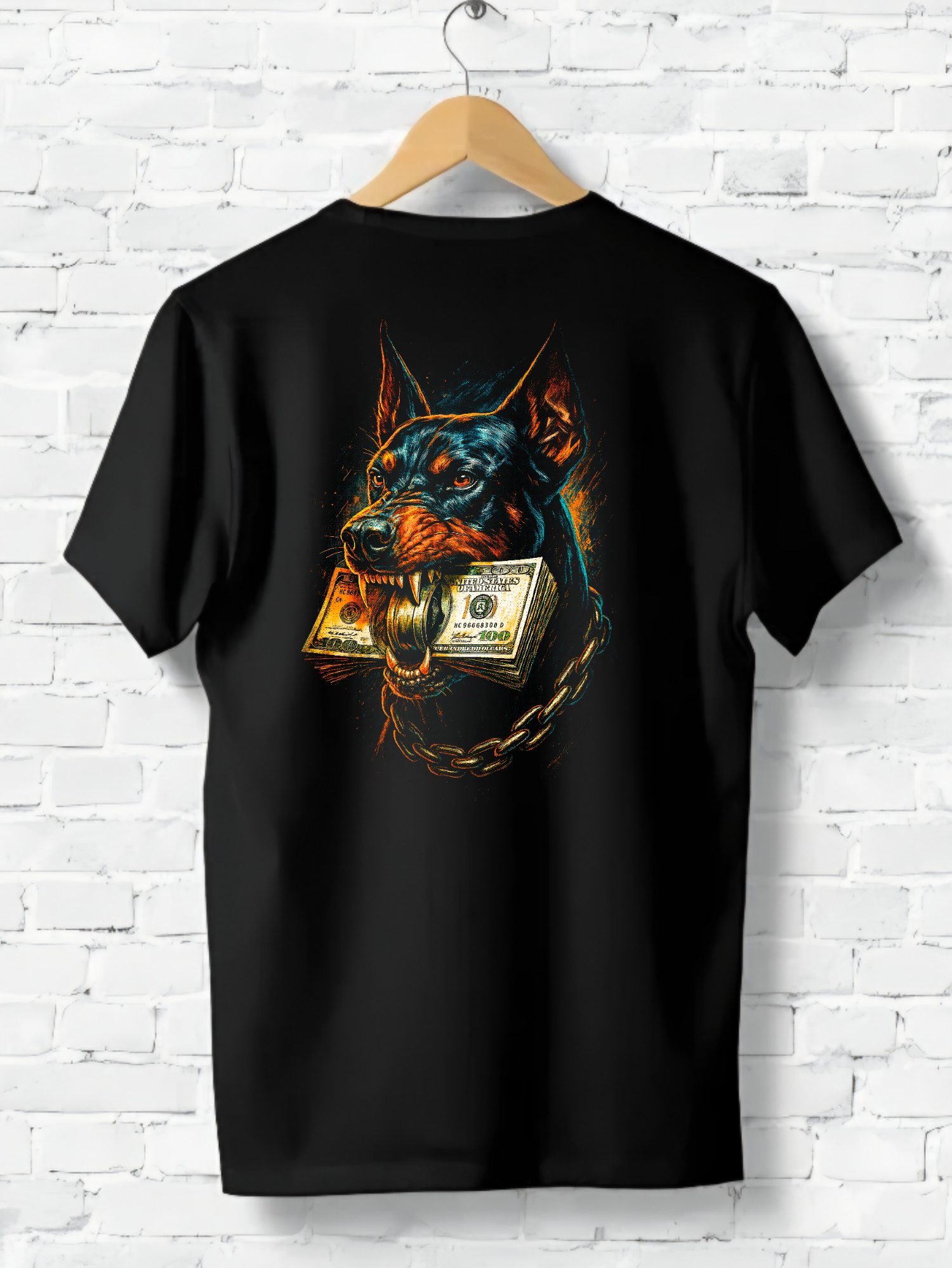Doberman Cash Bite T-Shirt