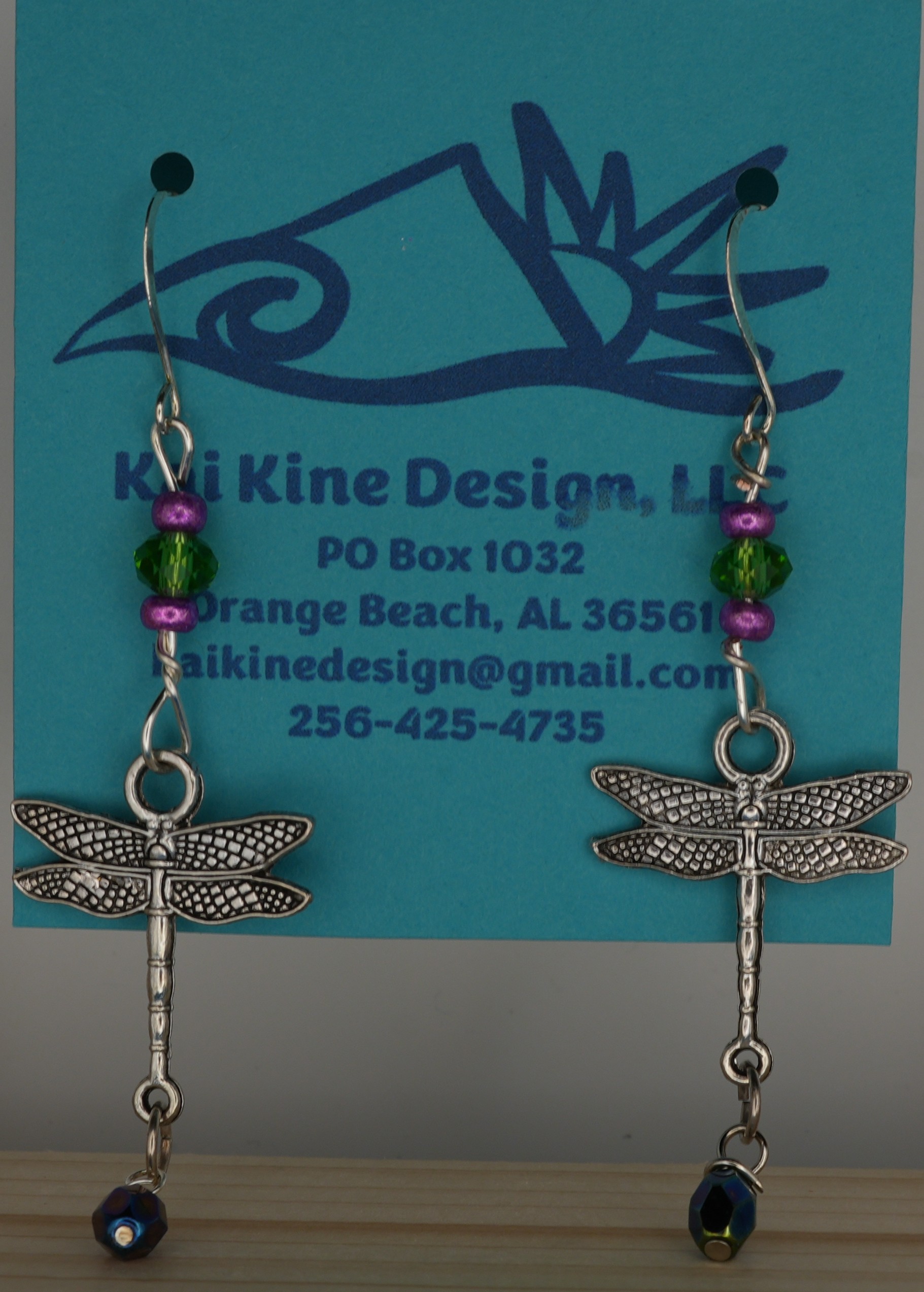 Dragonfly Dangle Earrings