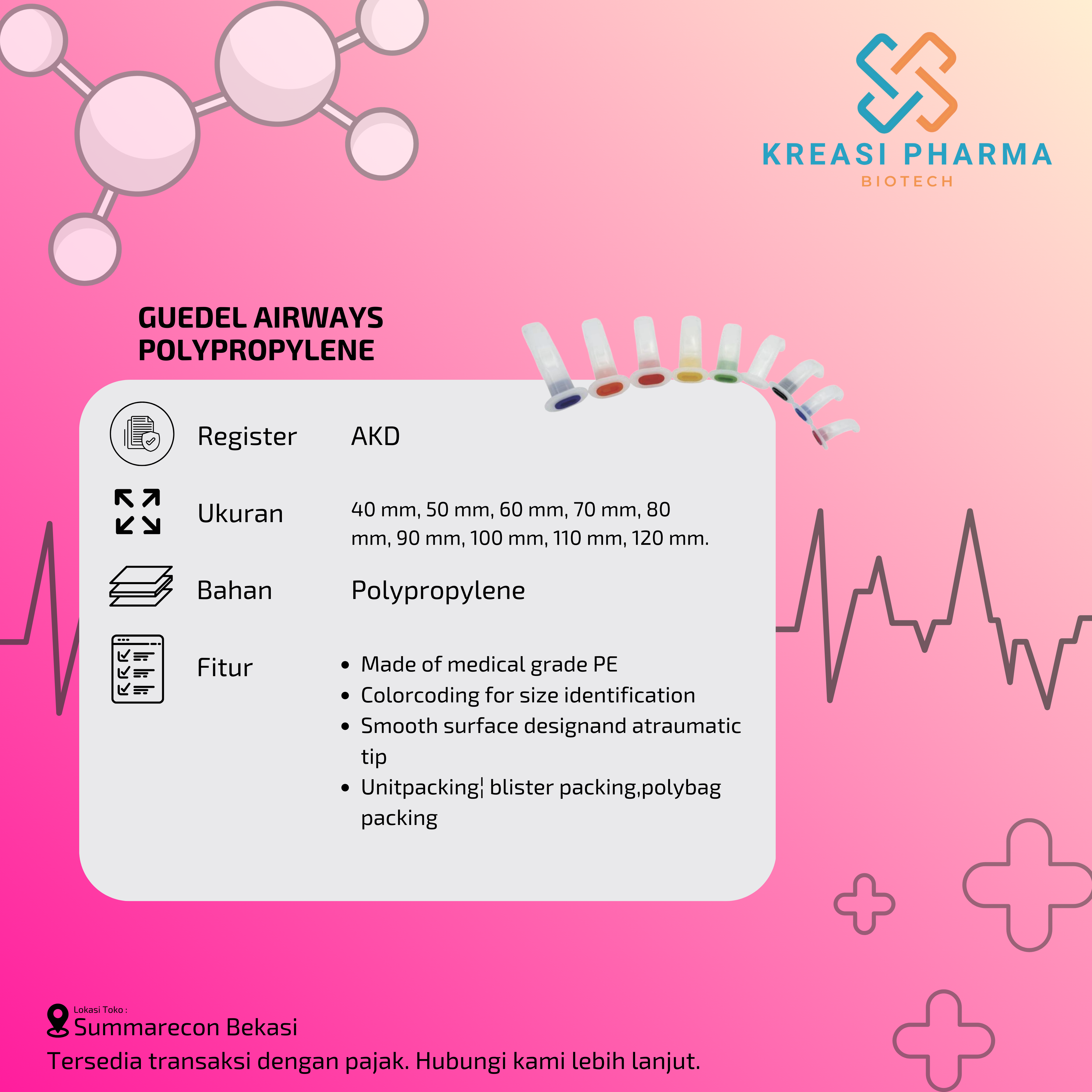 Oropharyngeal Airways / Guedel Airways