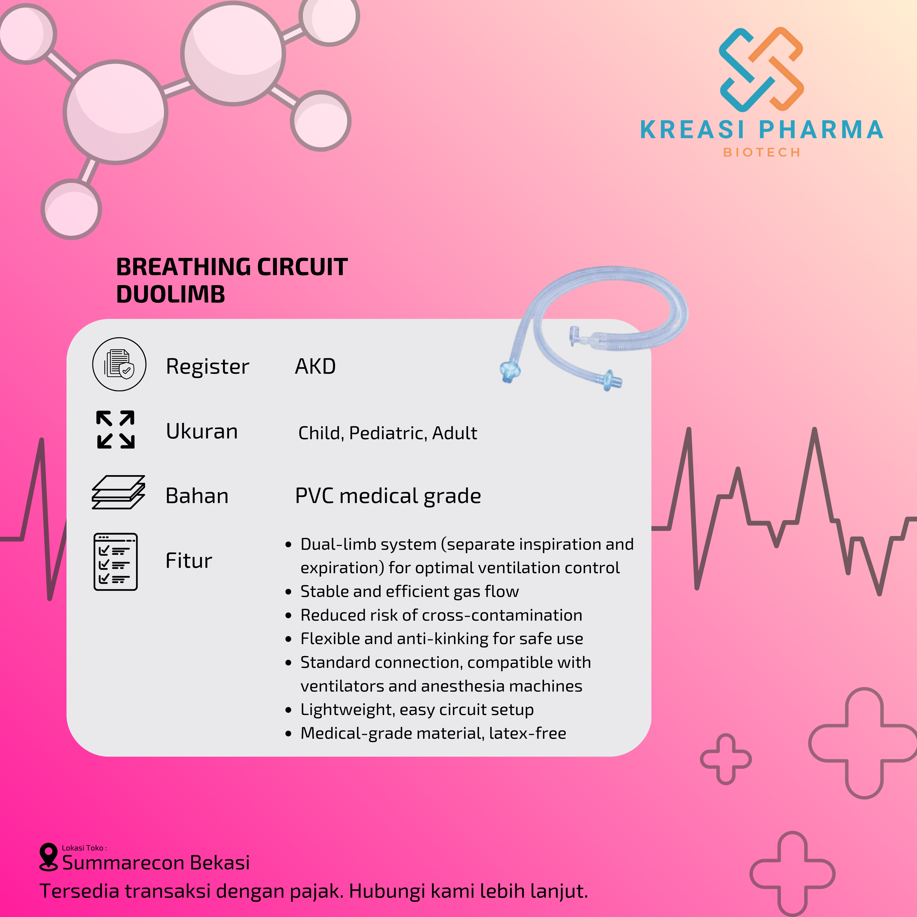 Breathing Circuit - Duolimb