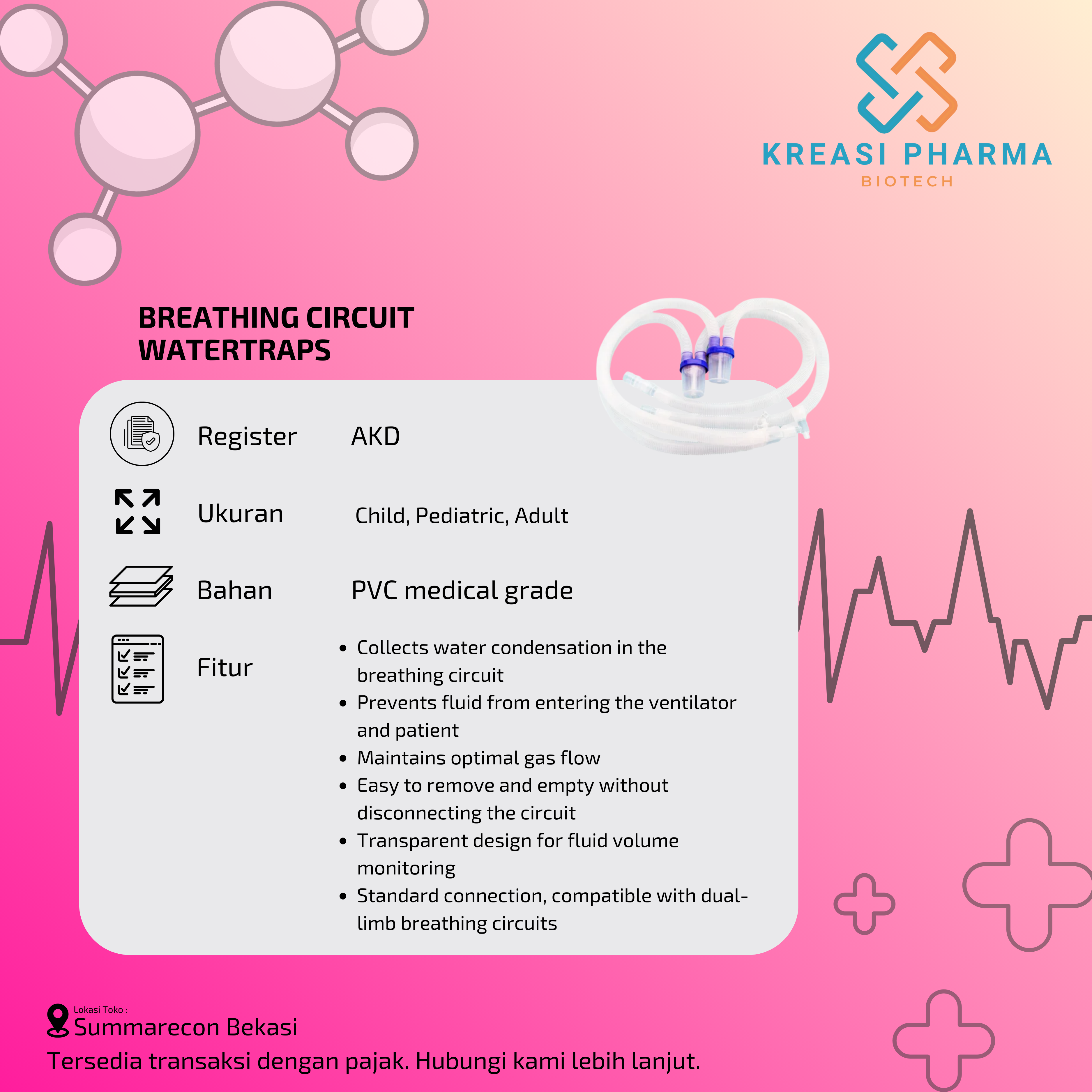 Breathing Circuit - WaterTraps
