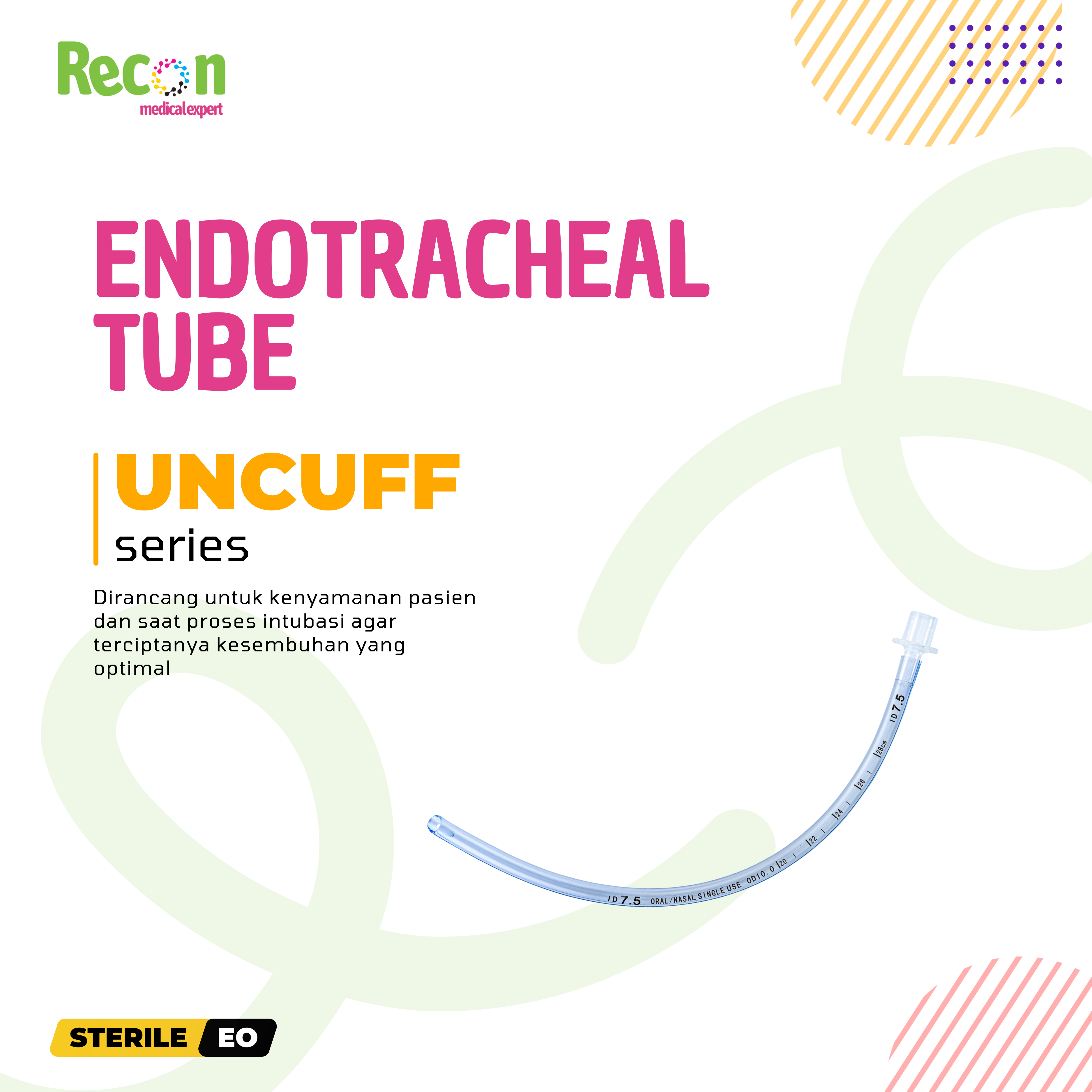 Endotracheal Tube - Uncuff