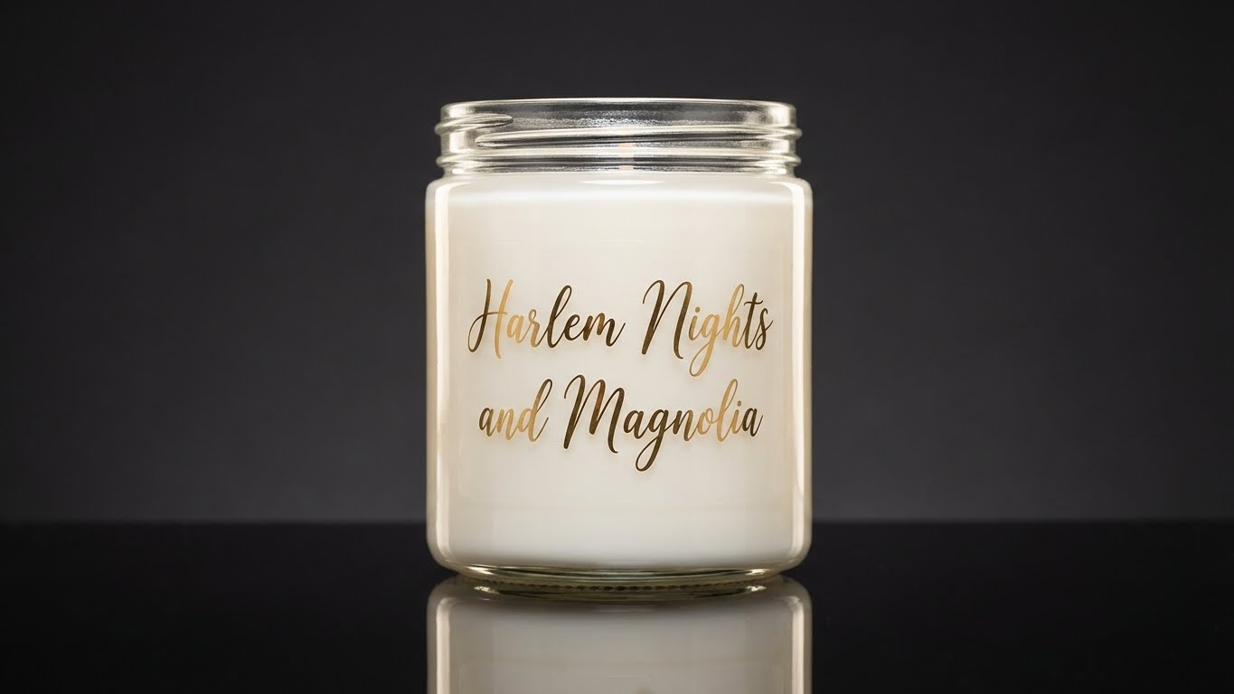Harlem Nights and Magnolia Scented Candle