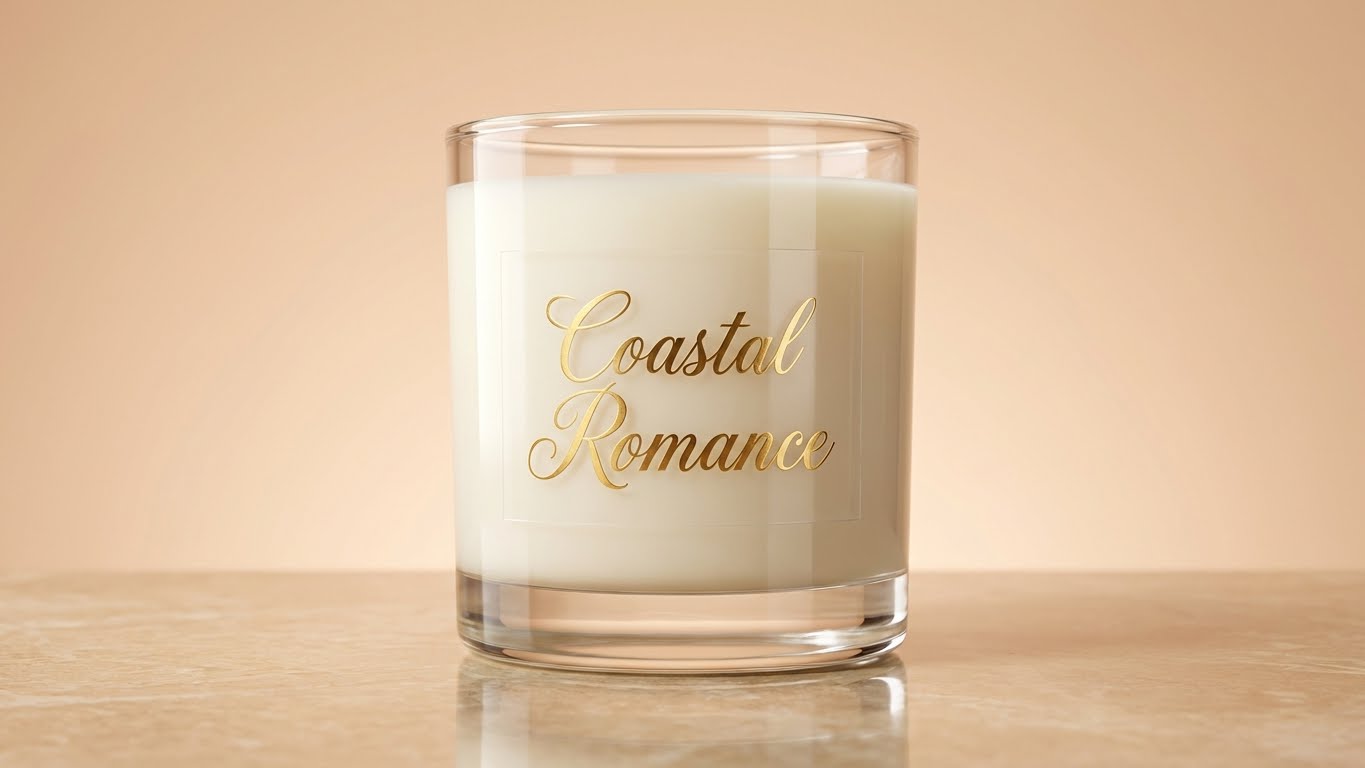 Coastal Romance Scented Candle