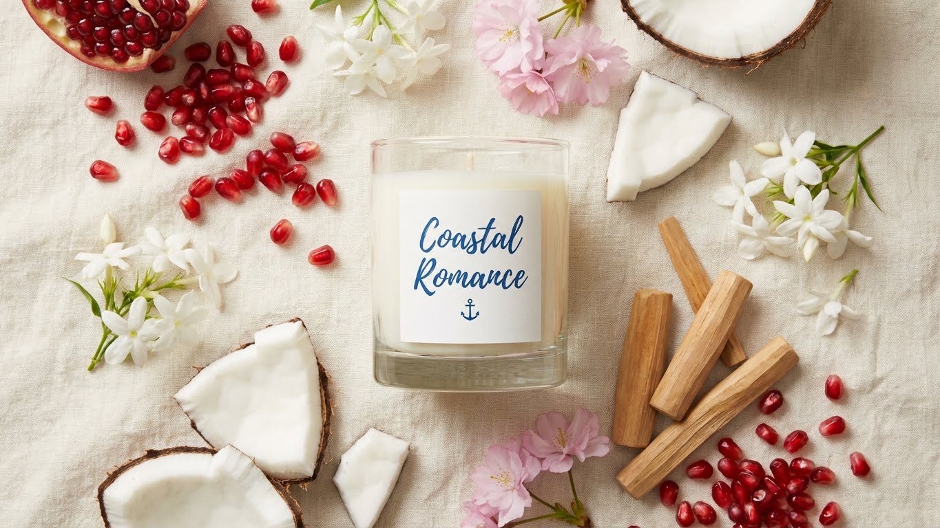 Coastal Romance Scented Candle