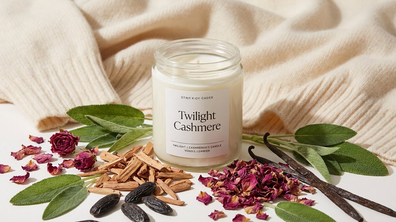 Twilight Cashmere Scented Candle