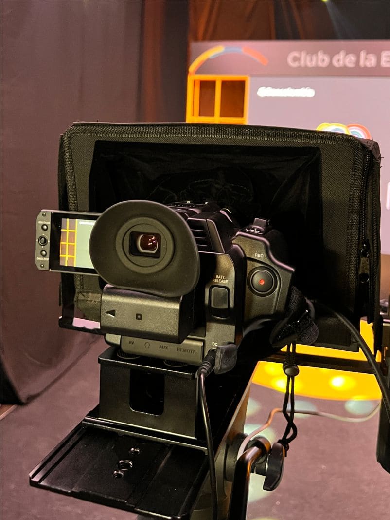 TELEPROMTER CAMARA