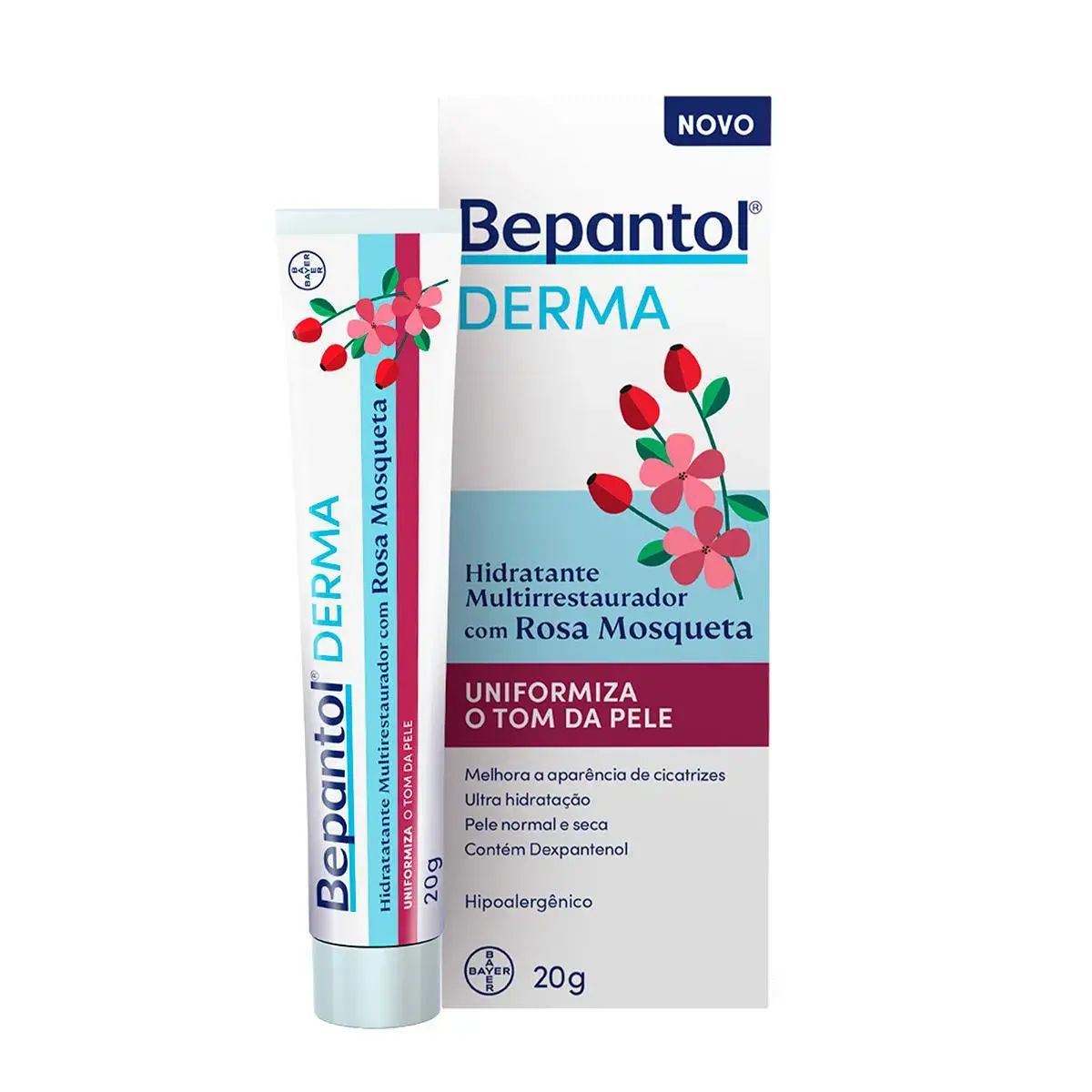 Bepantol Derma Hidratante Multirreparador com Rosa Mosqueta