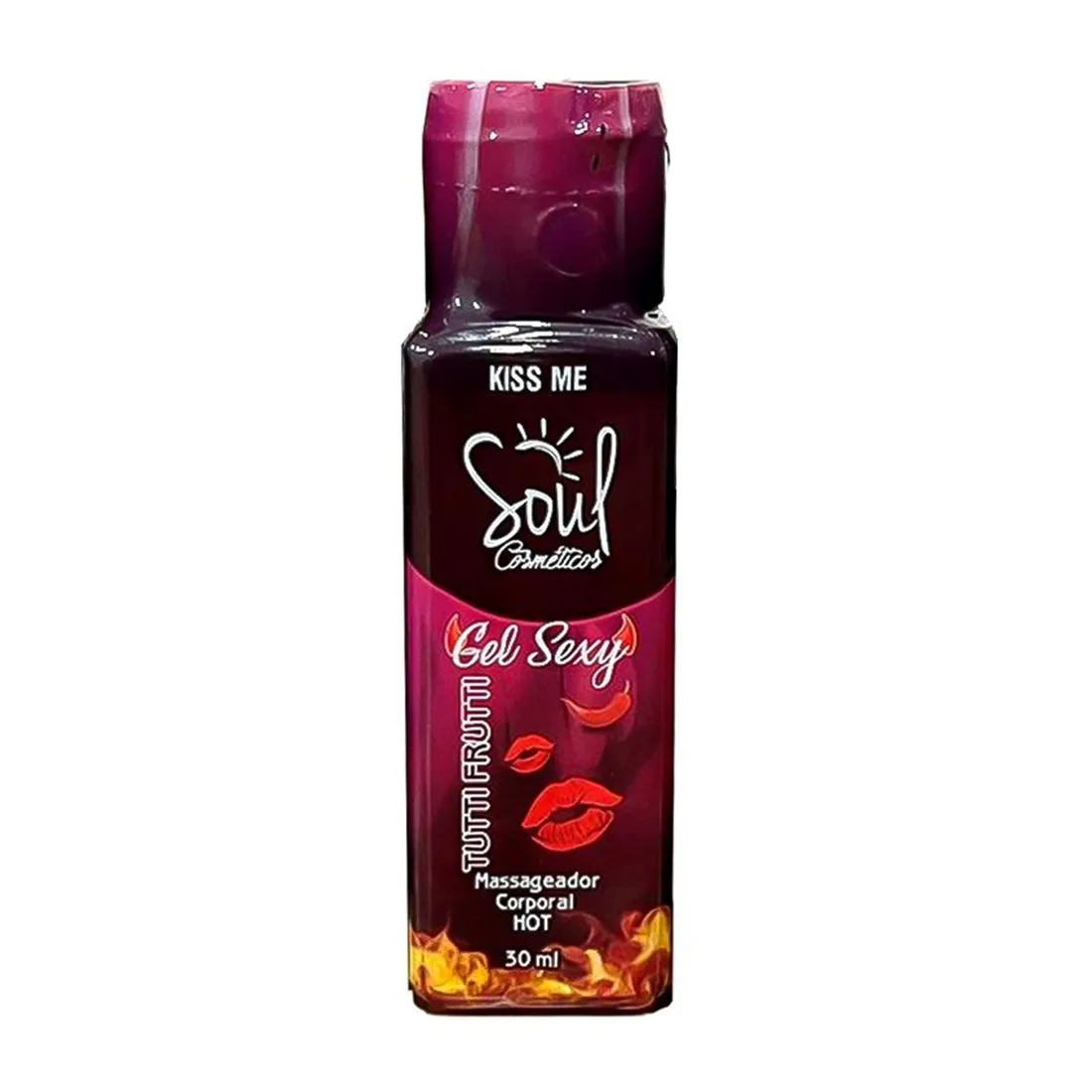 Gel Sexy Morango Soul Cosméticos