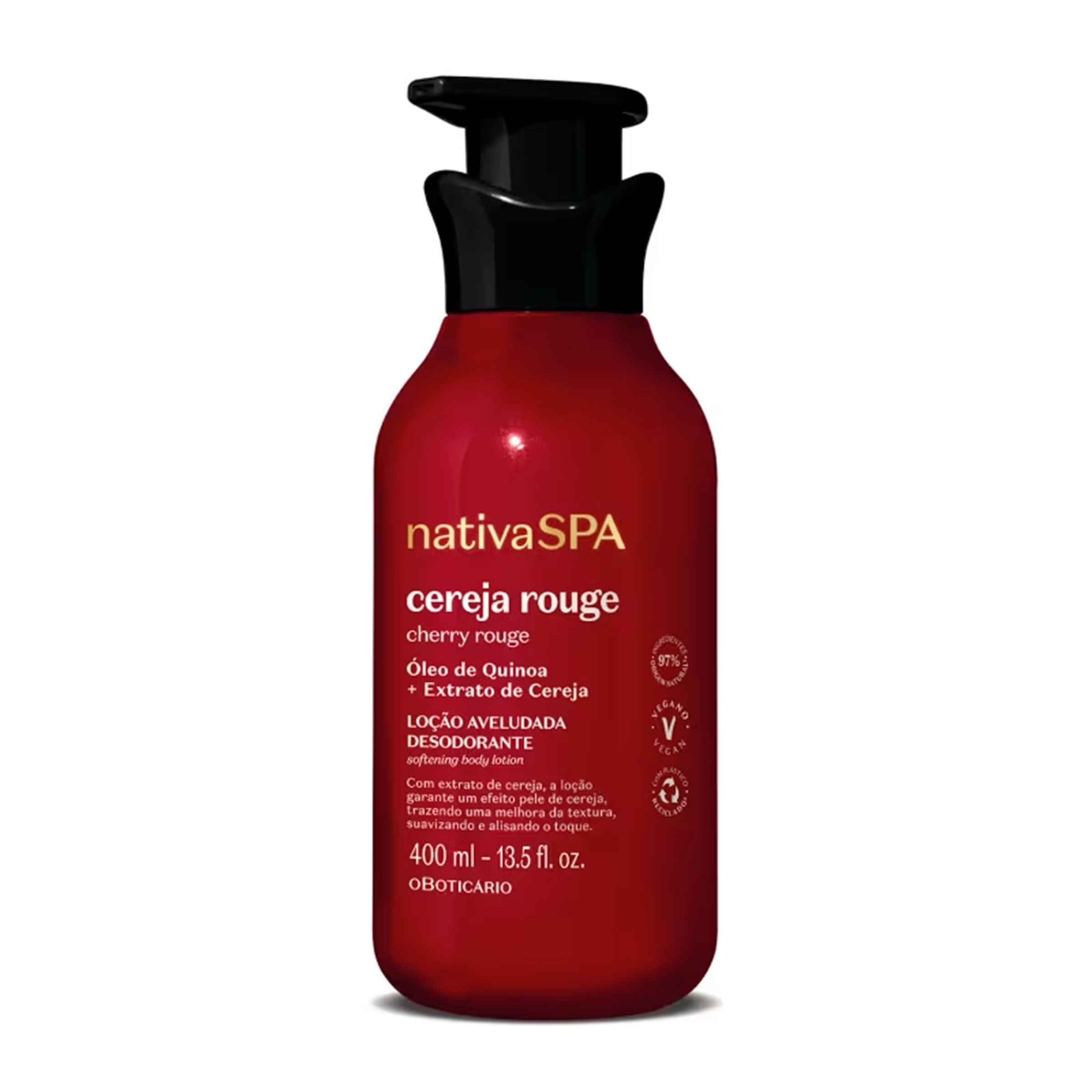 Loção Desodorante Corporal Nativa SPA Cereja Rouge