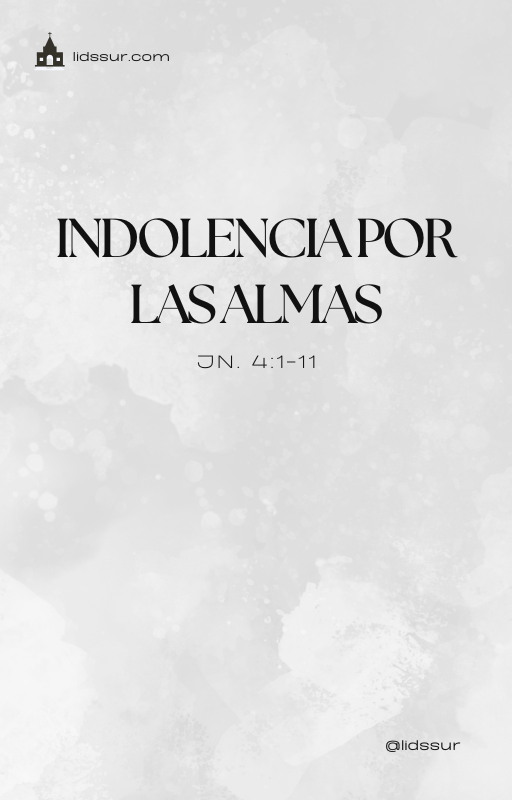 Indolencia por las almas 