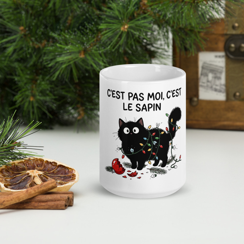 Mug Chat Noël