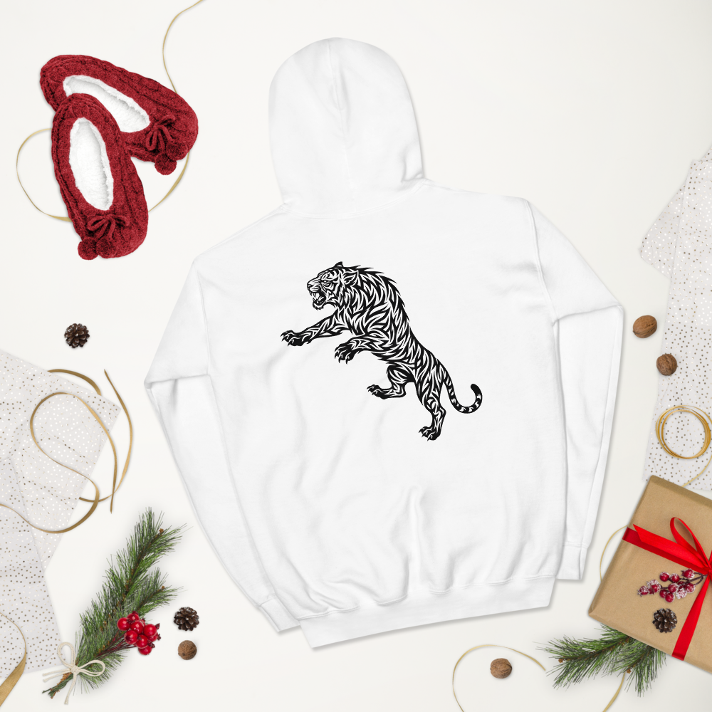 Sweat à capuche tigre