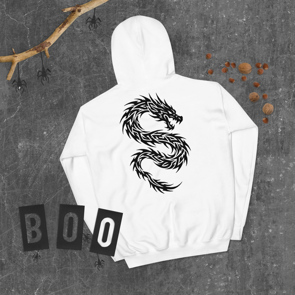 Sweat à capuche dragon