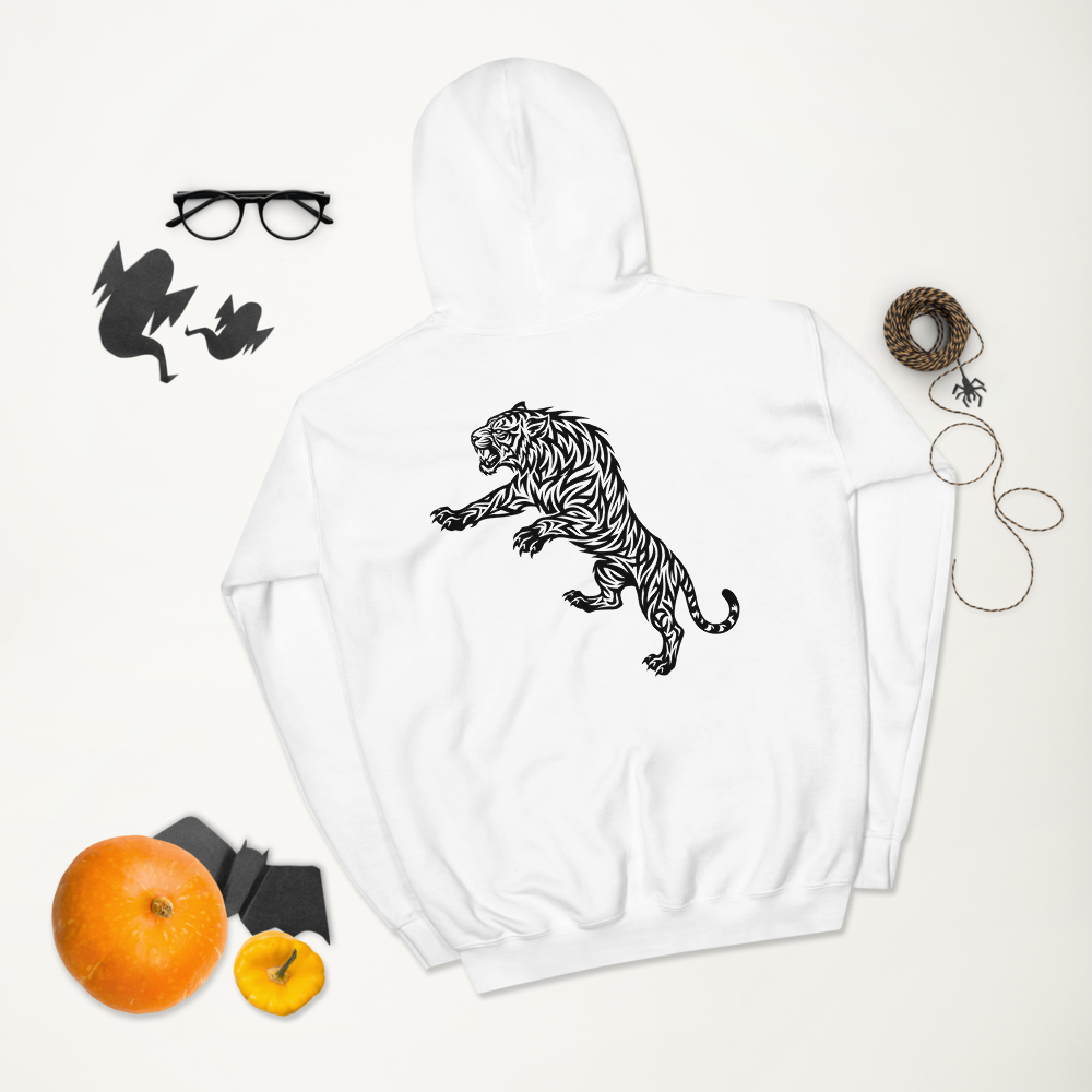 Sweat à capuche tigre