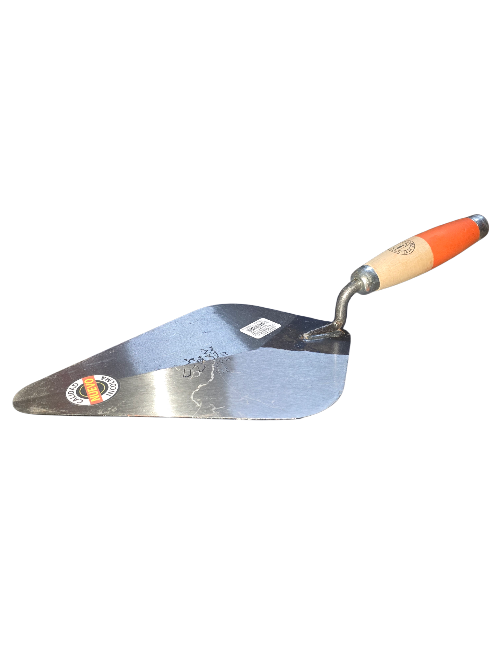 Palustre gavilán 8520 mango de madera pulido 10" punta redonda