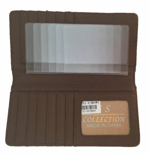 Men’s Western Bifold Wallet Ostrich Brown Checkbook Style Lone Star Design