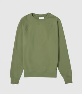 Olive Green Crewneck Sweatshirt