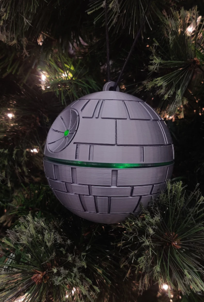 Death Star Inspired Ornament
