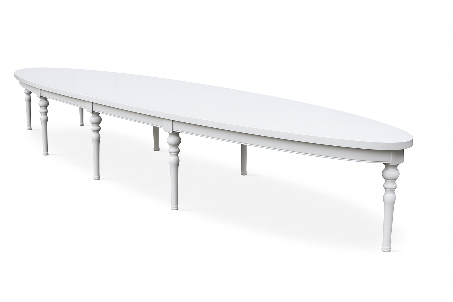 The Victorian Oval Dining Table 