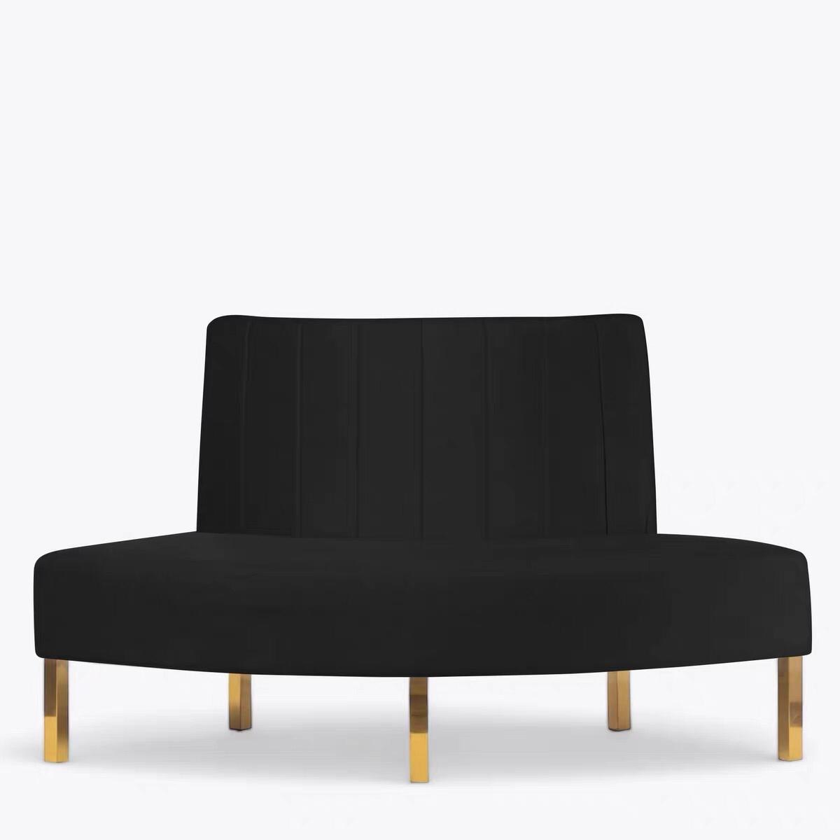 Modern Black Sofa