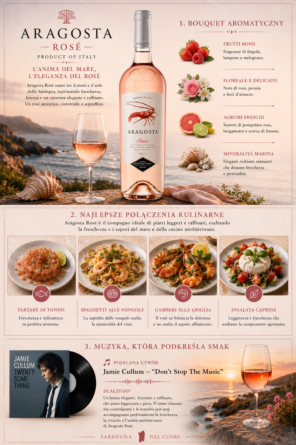 Alghero DOC Aragosta Rose - Cantina Santa Maria La Palma