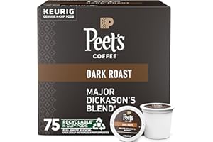 Peet's Coffee Major Dickason's Blend Dark Roast K-Cup Pods