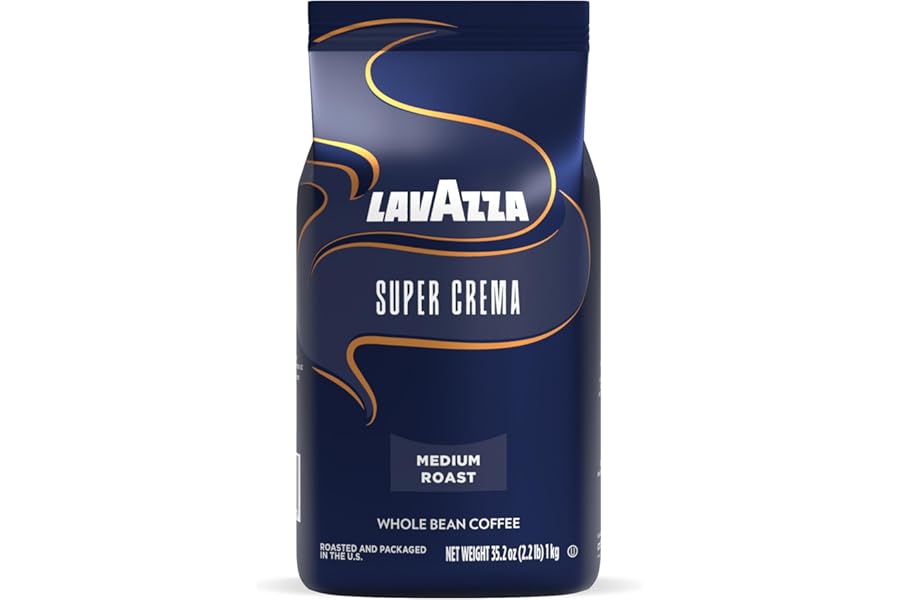 Lavazza Super Crema Whole Bean Coffee