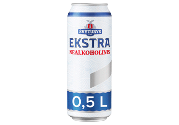 Nealkoholinis alus ŠVYTURYS EKSTRA, 500 ml
