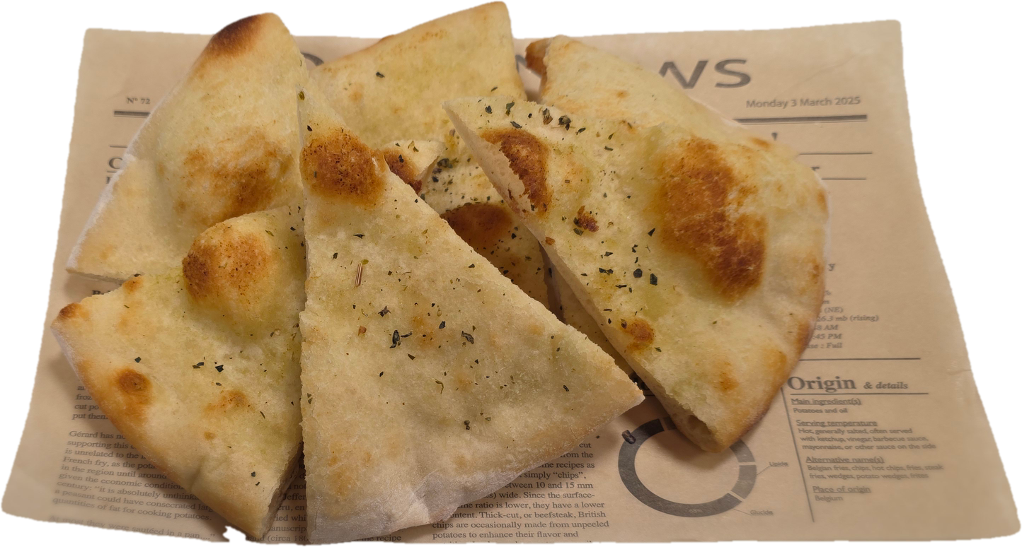 Fokačia su česnakiniu aliejumi rozmarinu