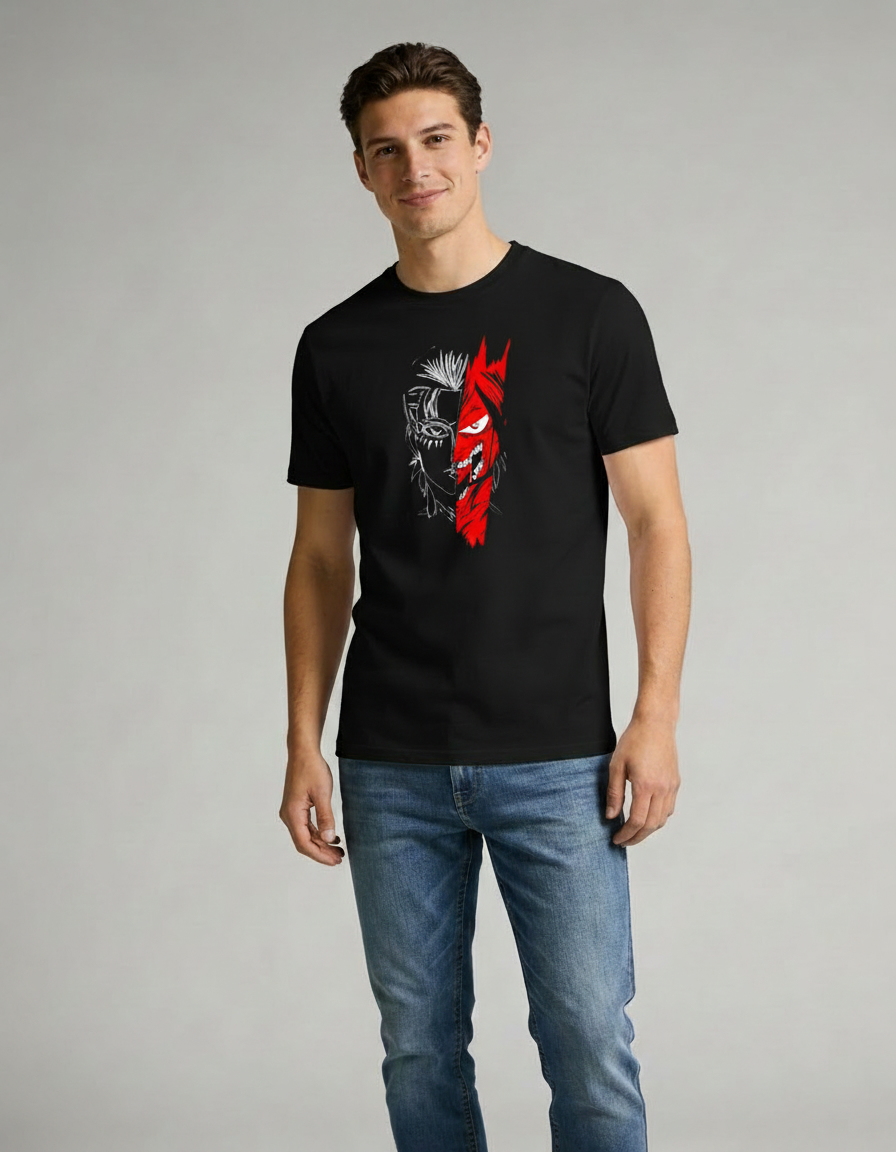 Dual Rage Graphic T-Shirt