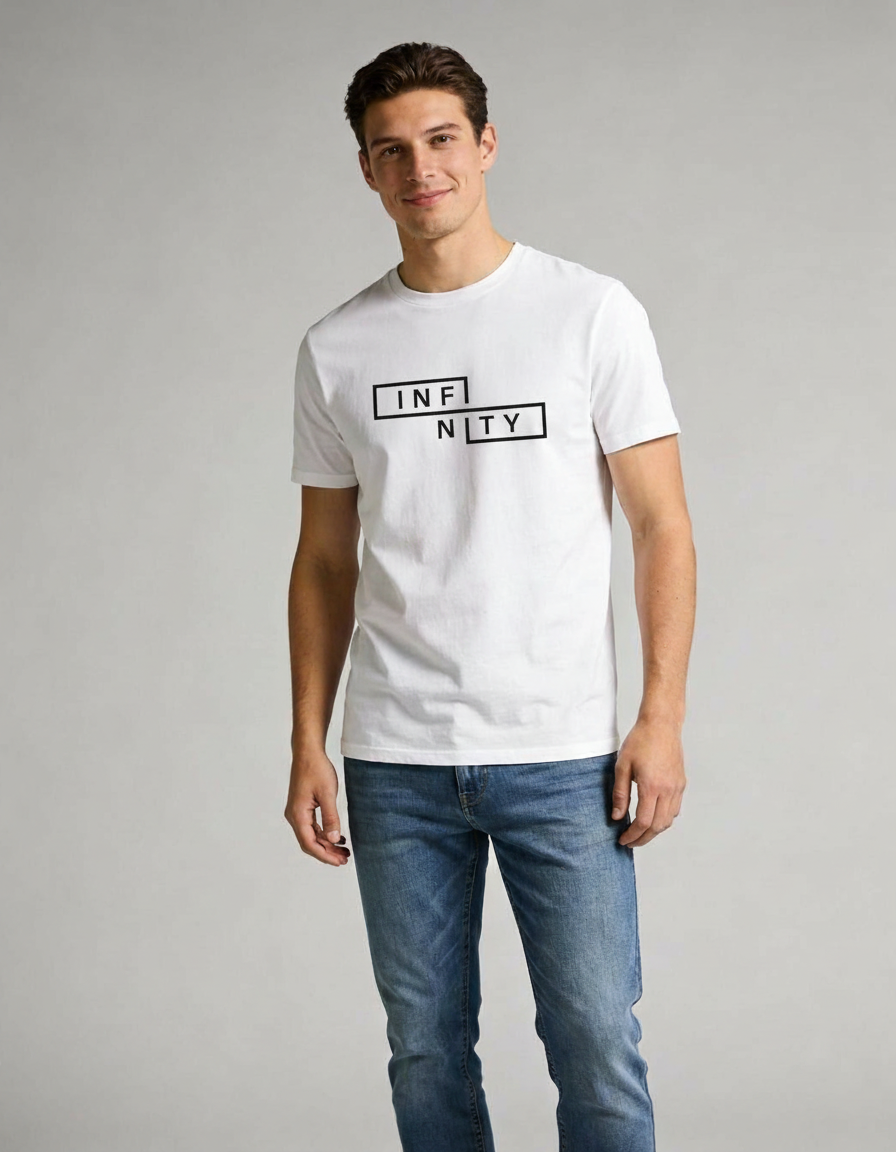 Infinity Graphic Crew Neck T-Shirt