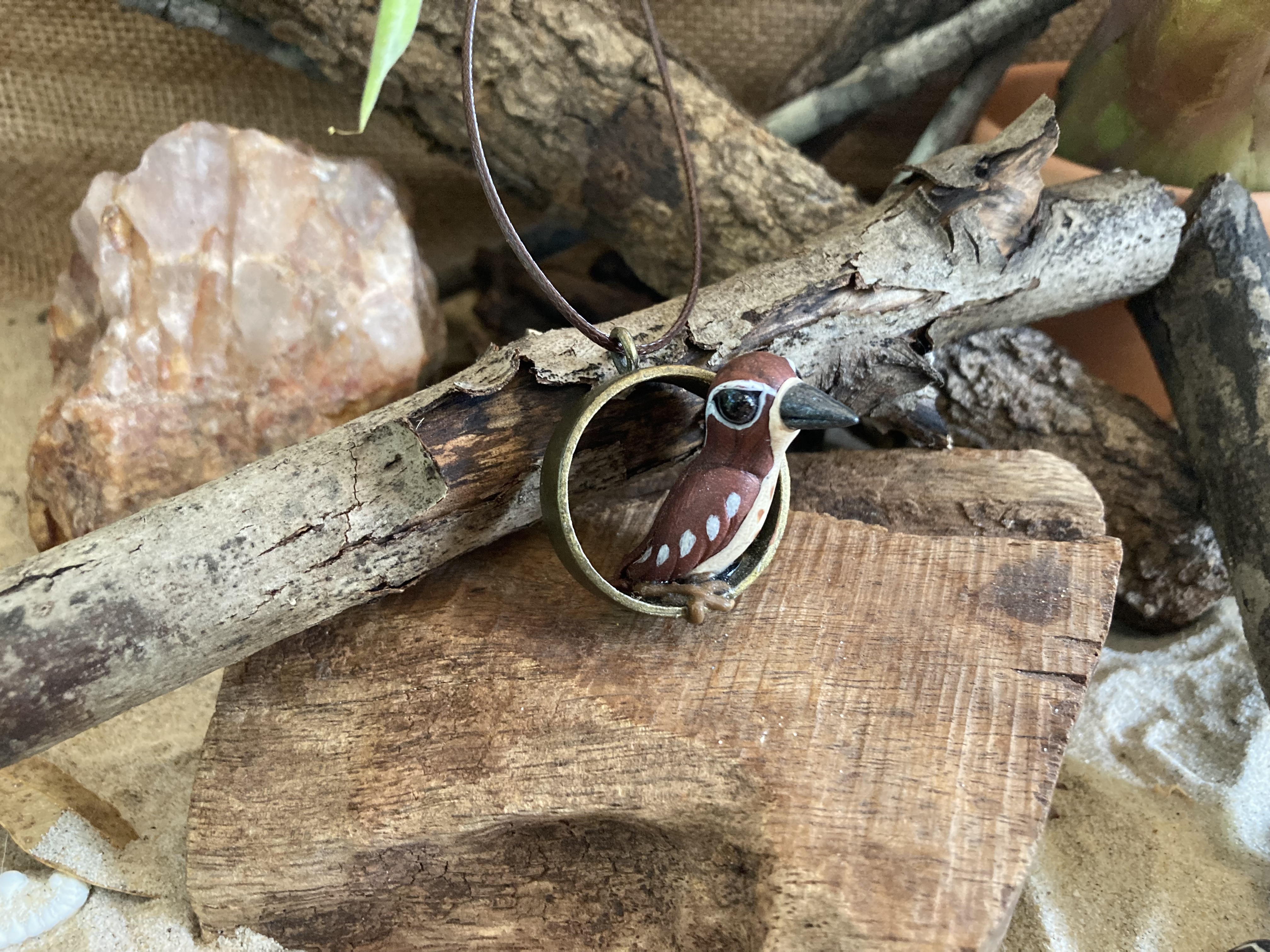 Bush Stone Curlew Pendant Necklace