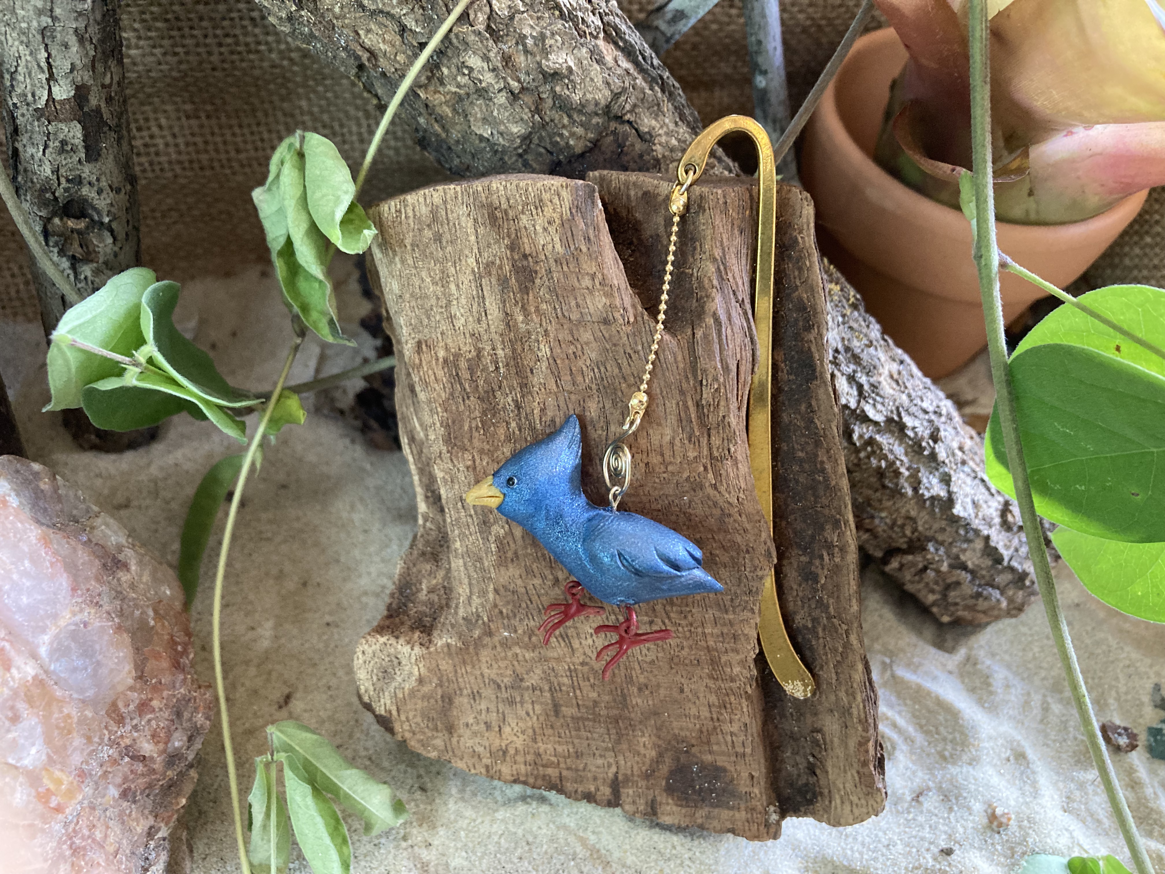 Orange footed Scrubfowl Bookmark