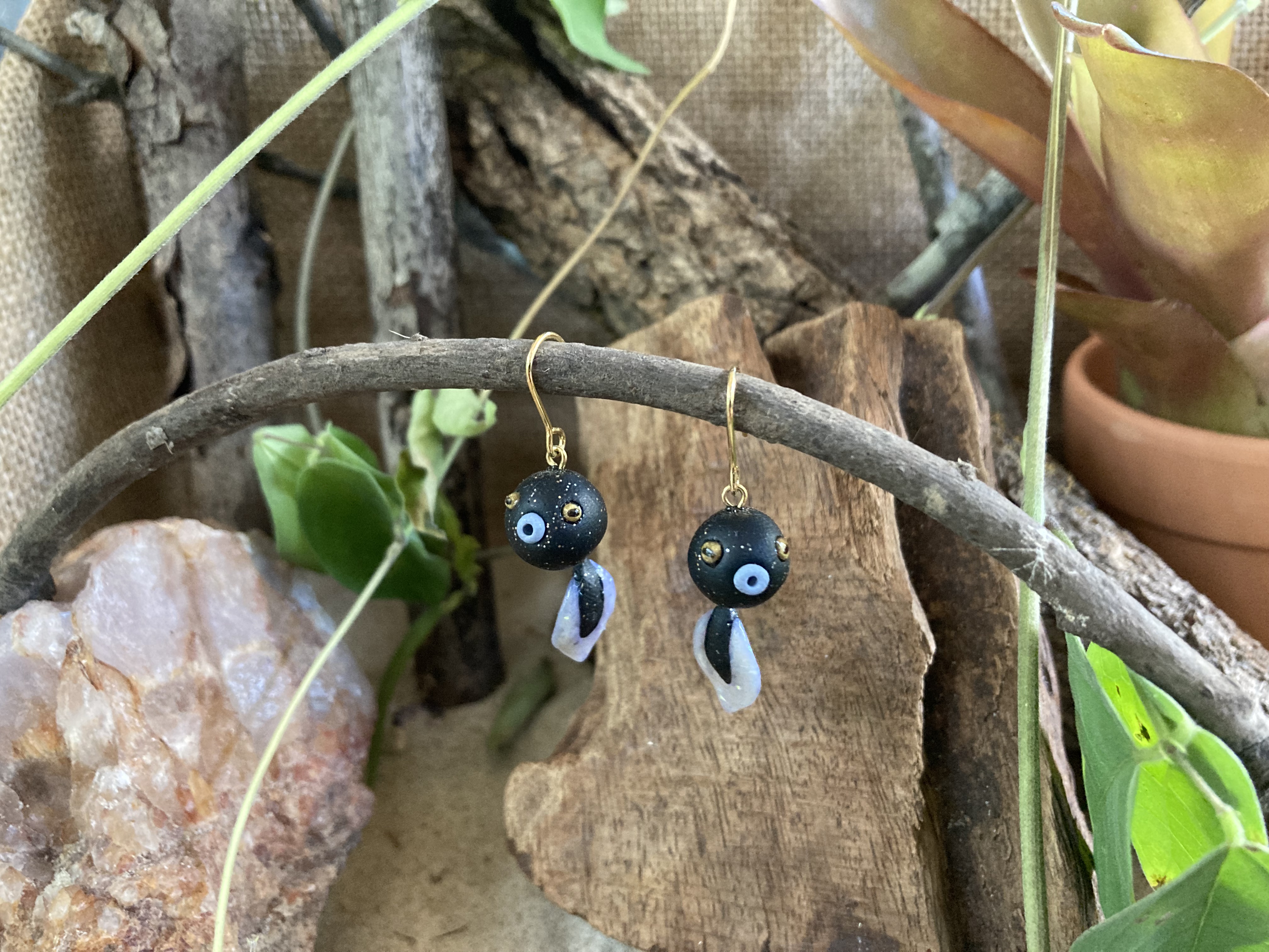 Tadpole Earrings