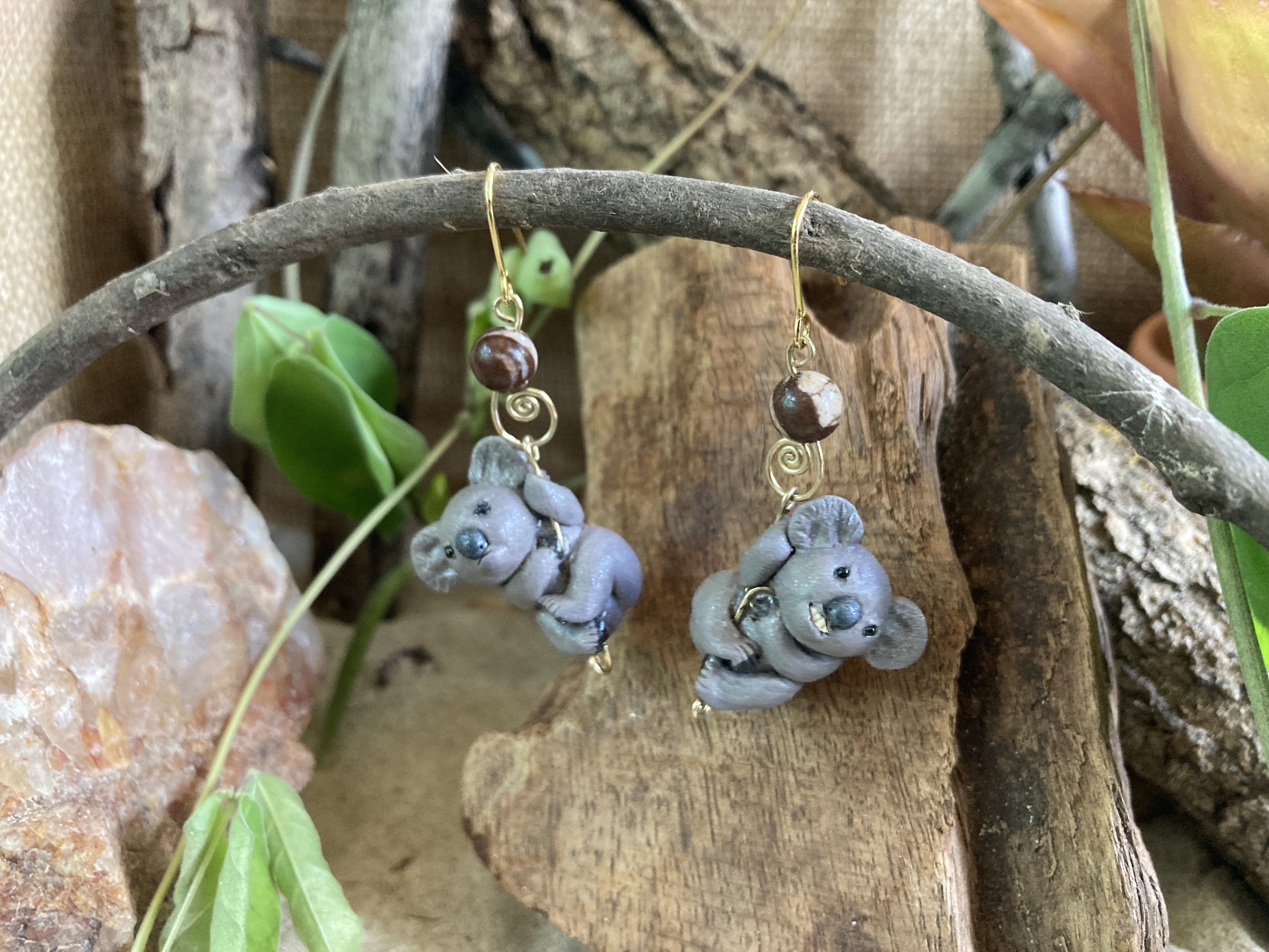 Koala Earrings