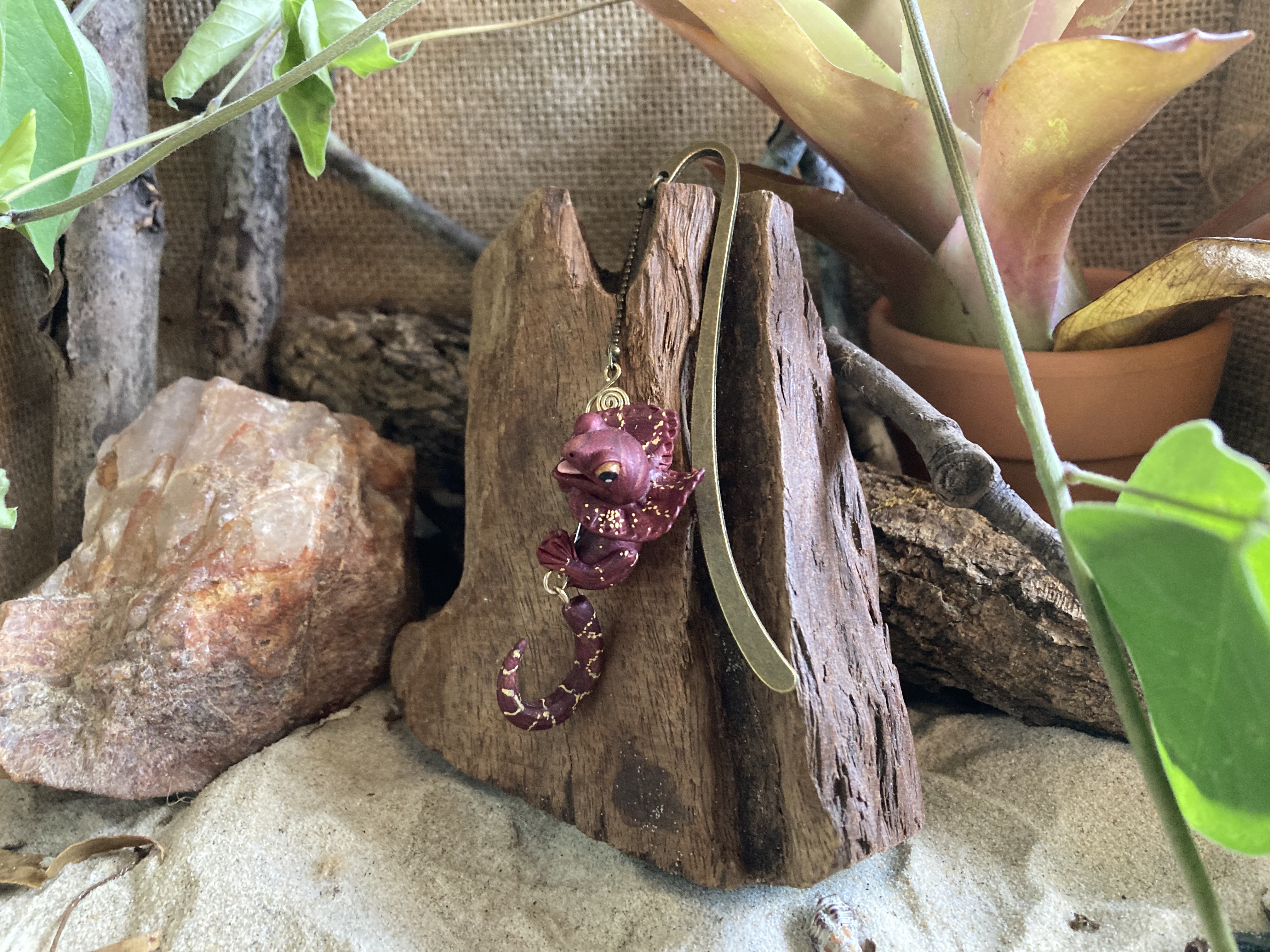 Frill neck Lizard  Bookmark