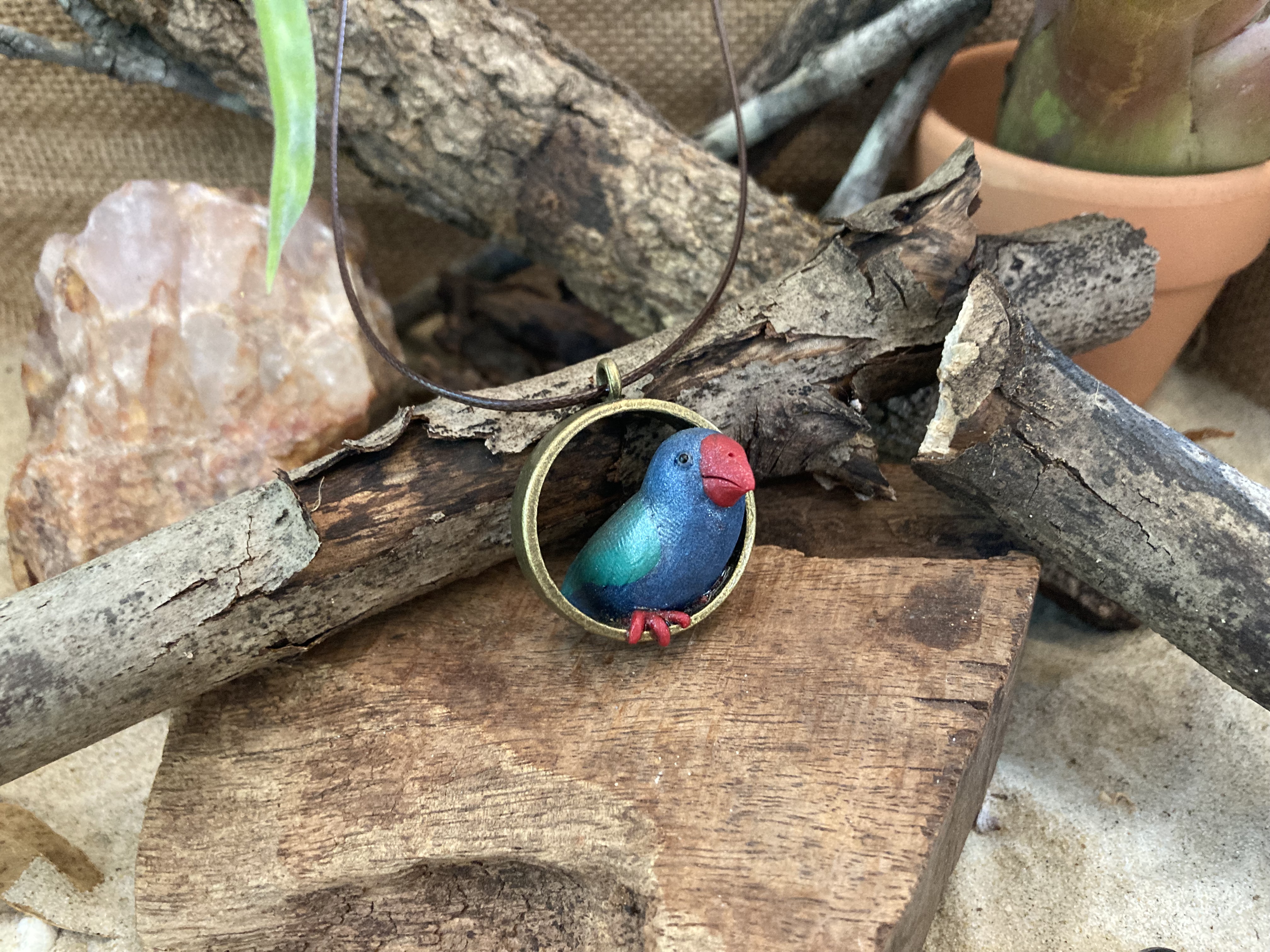Takahe Pendant Necklace