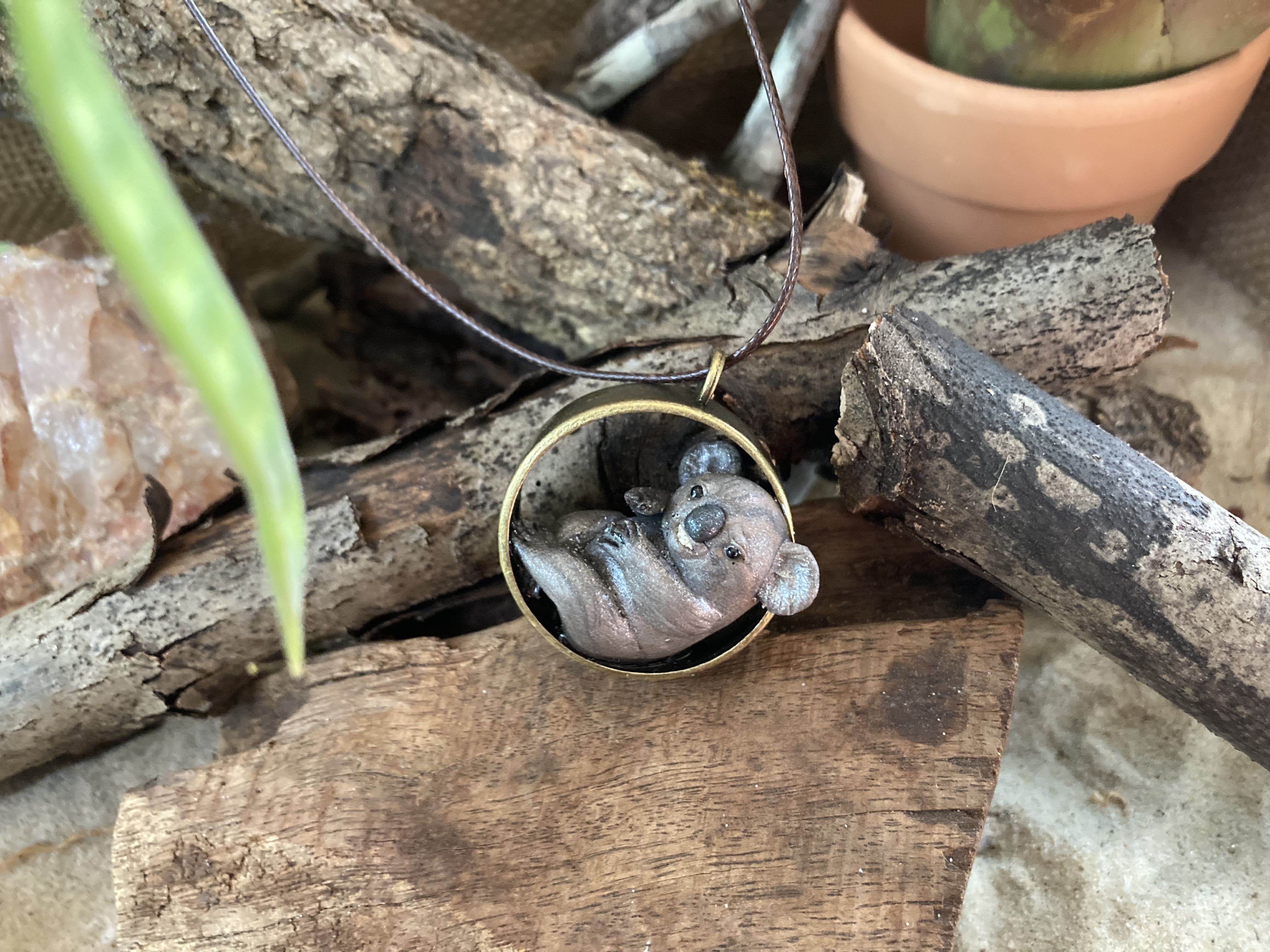 Koala Pendant Necklace