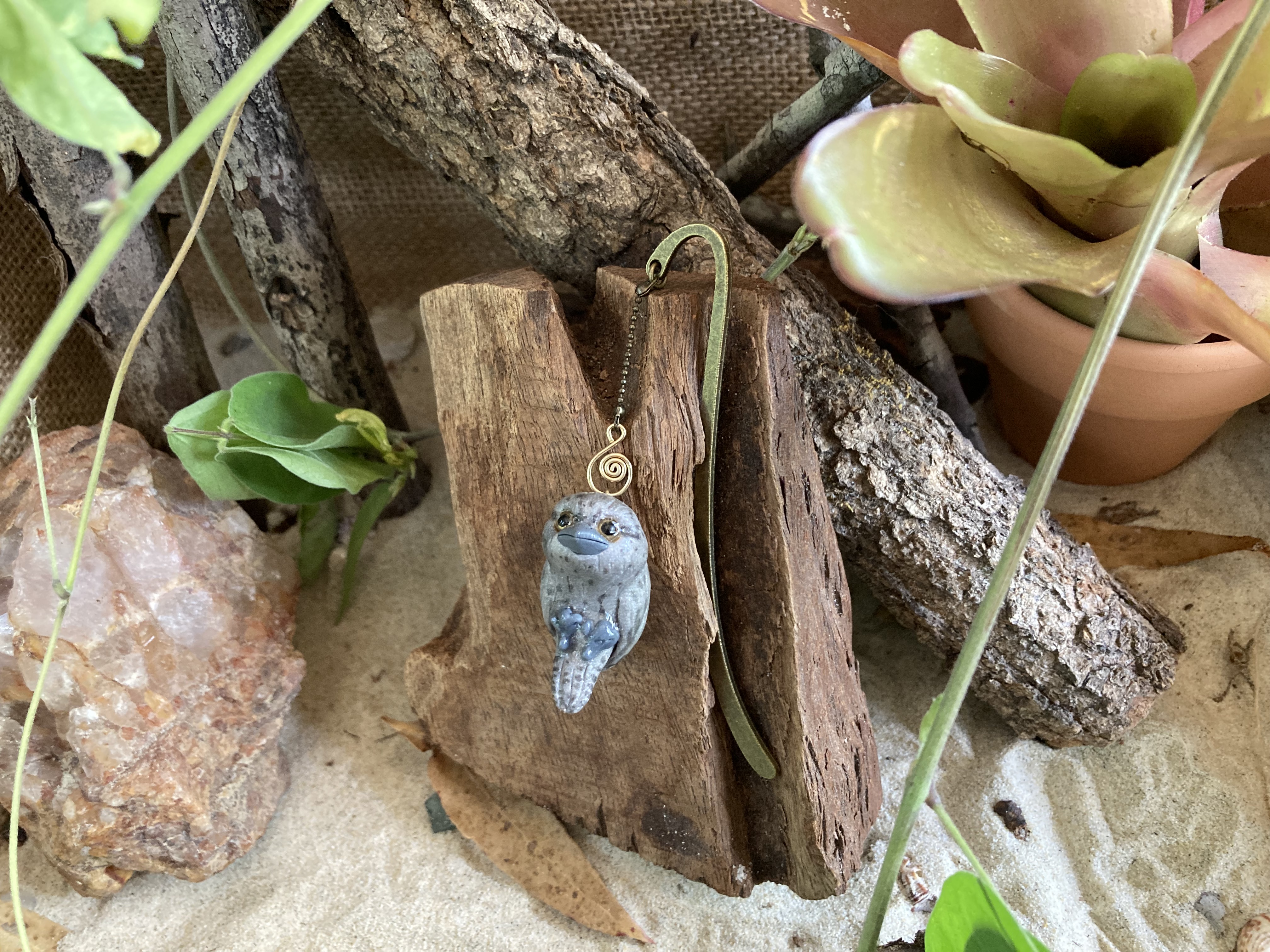 Tawny Frogmouth Bookmark